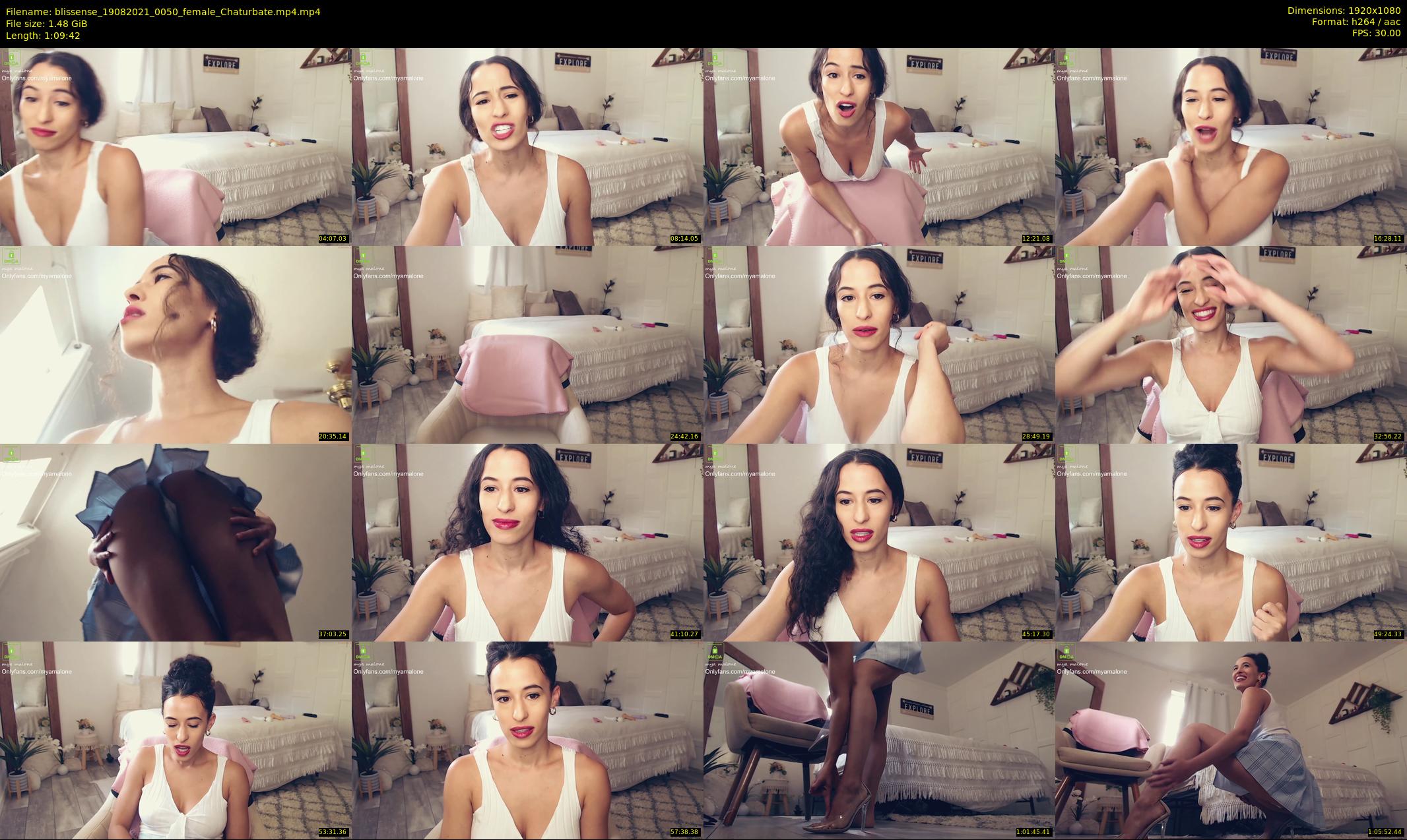 blissense — 70 minute Chaturbate female cam show recording, 1080p, Aug 19, 2021