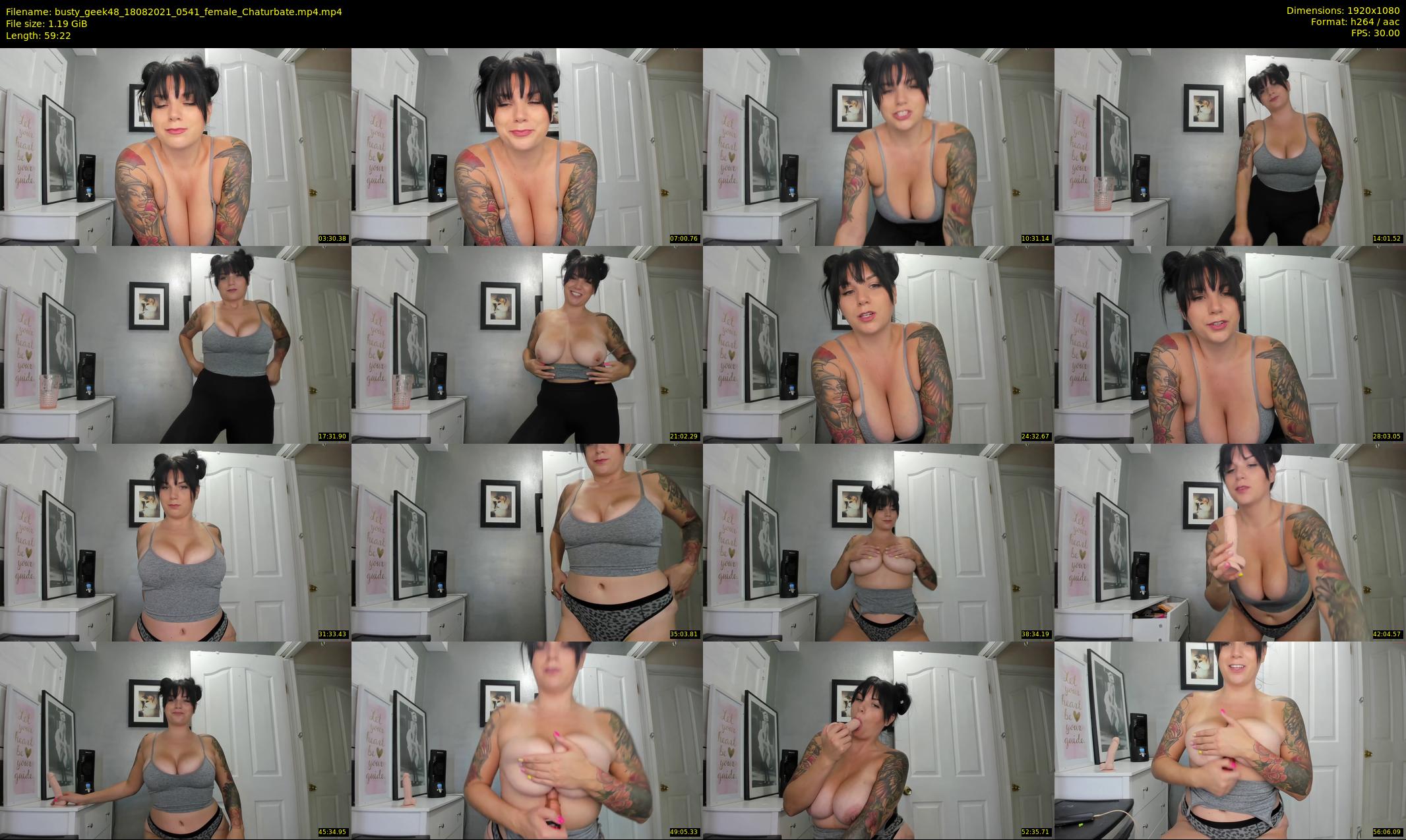 busty_geek48 — 60 minute Chaturbate female cam show recording, 1080p, Aug 18, 2021