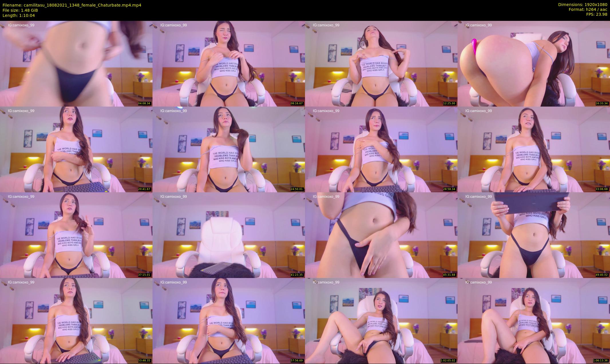 camilitasu — 71 minute Chaturbate female cam show recording, 1080p, Aug 18, 2021