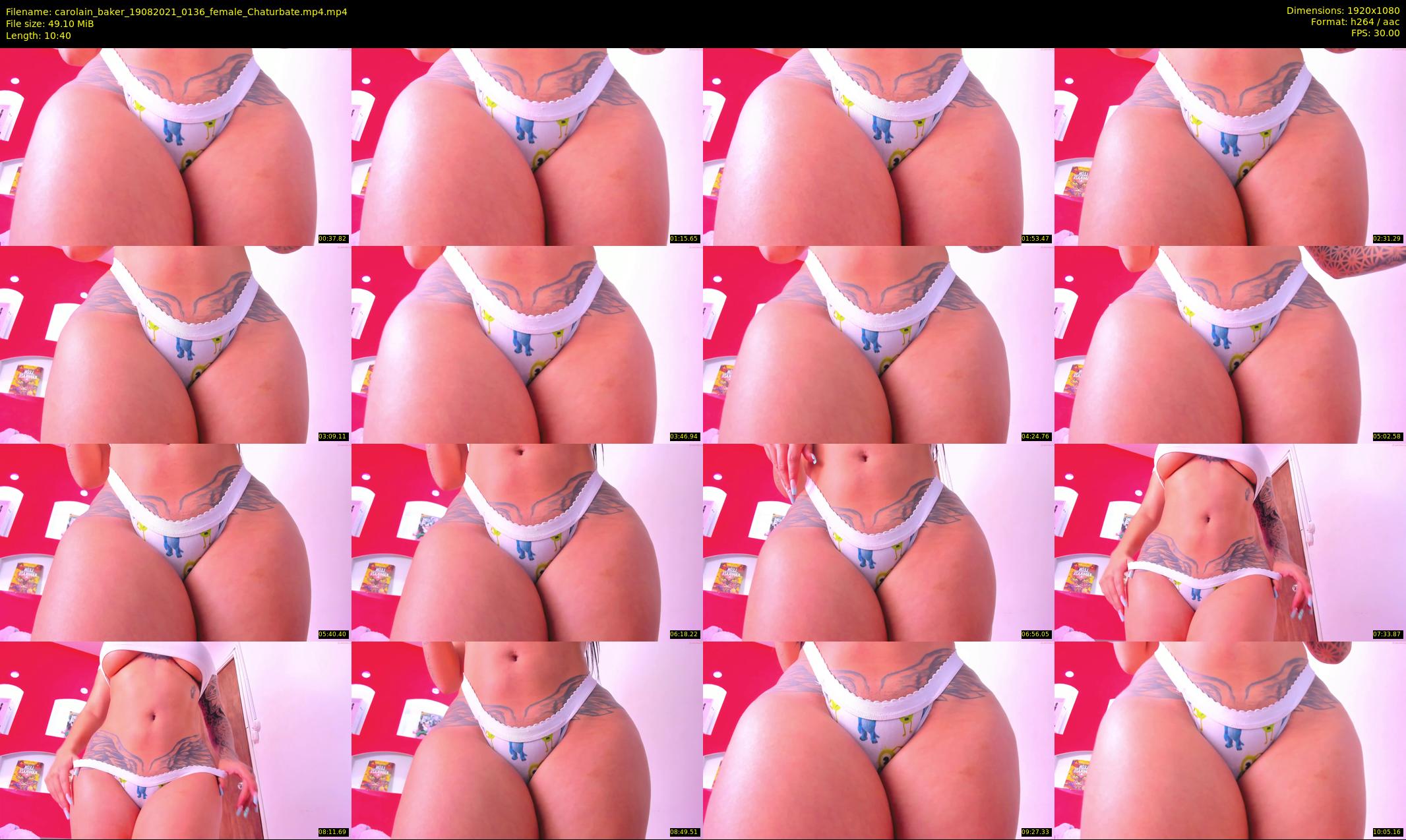 carolain_baker — 11 minute Chaturbate female cam show recording, 1080p, Aug 19, 2021