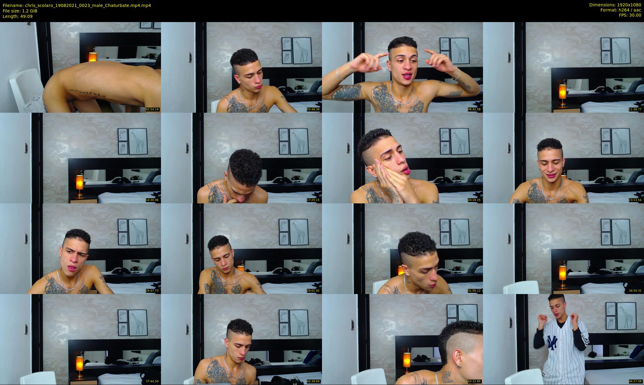 chris_scolaro — 50 minute Chaturbate male cam show recording, 1080p, Aug 19, 2021
