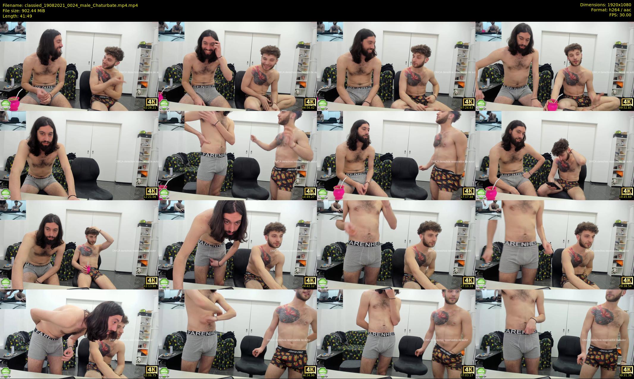 classied — 42 minute Chaturbate male cam show recording, 1080p, Aug 19, 2021