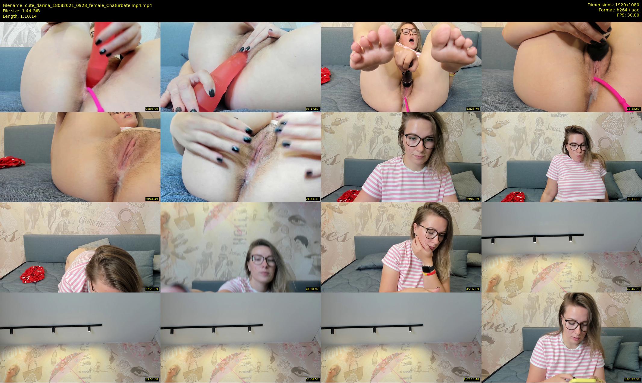 cute_darina — 71 minute Chaturbate female cam show recording, 1080p, Aug 18, 2021