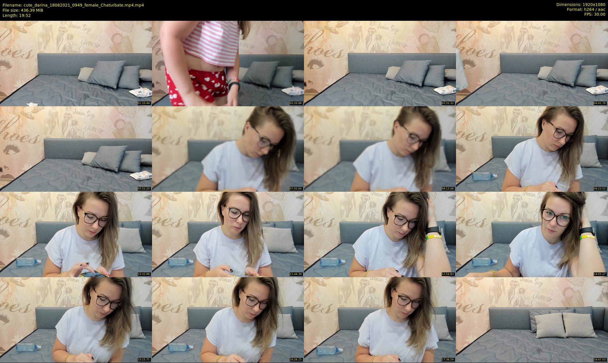 cute_darina — 20 minute Chaturbate female cam show recording, 1080p, Aug 18, 2021