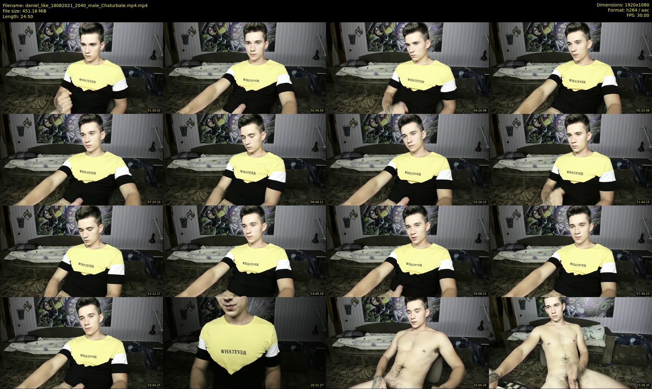 daniel_like — 25 minute Chaturbate male cam show recording, 1080p, Aug 18, 2021