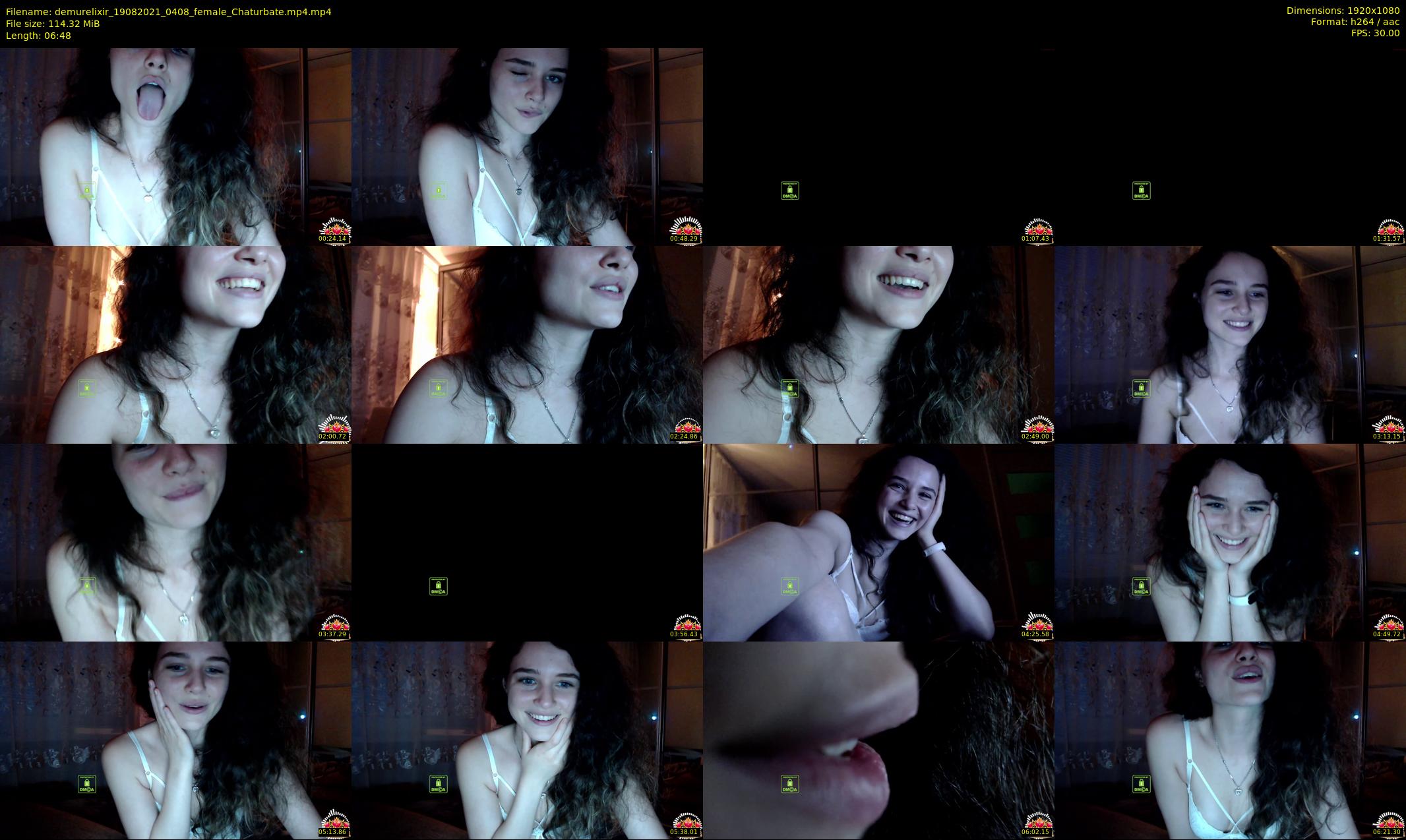 demurelixir — 7 minute Chaturbate female cam show recording, 1080p, Aug 19, 2021