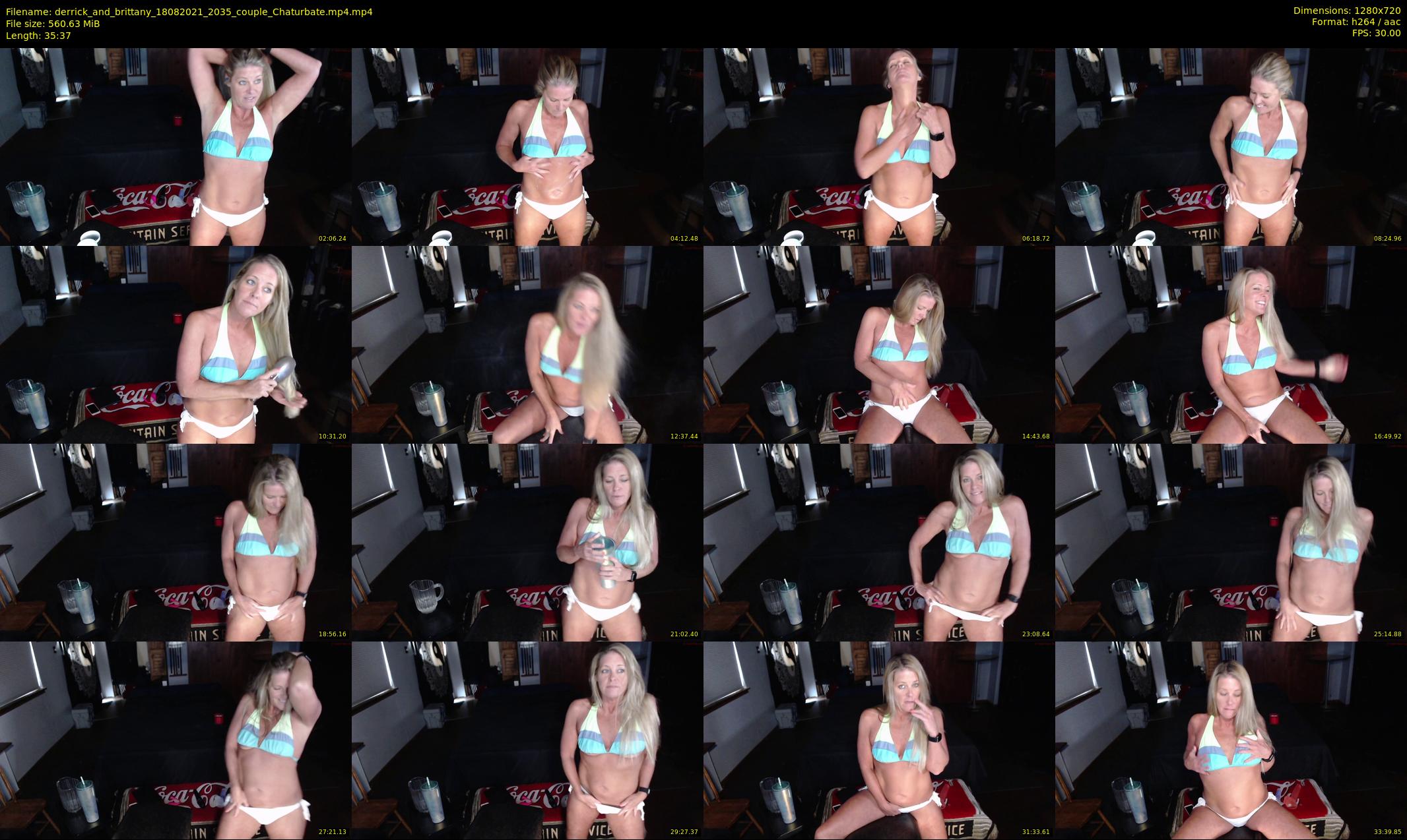 derrick_and_brittany — 36 minute Chaturbate couple cam show recording, 720p, Aug 18, 2021