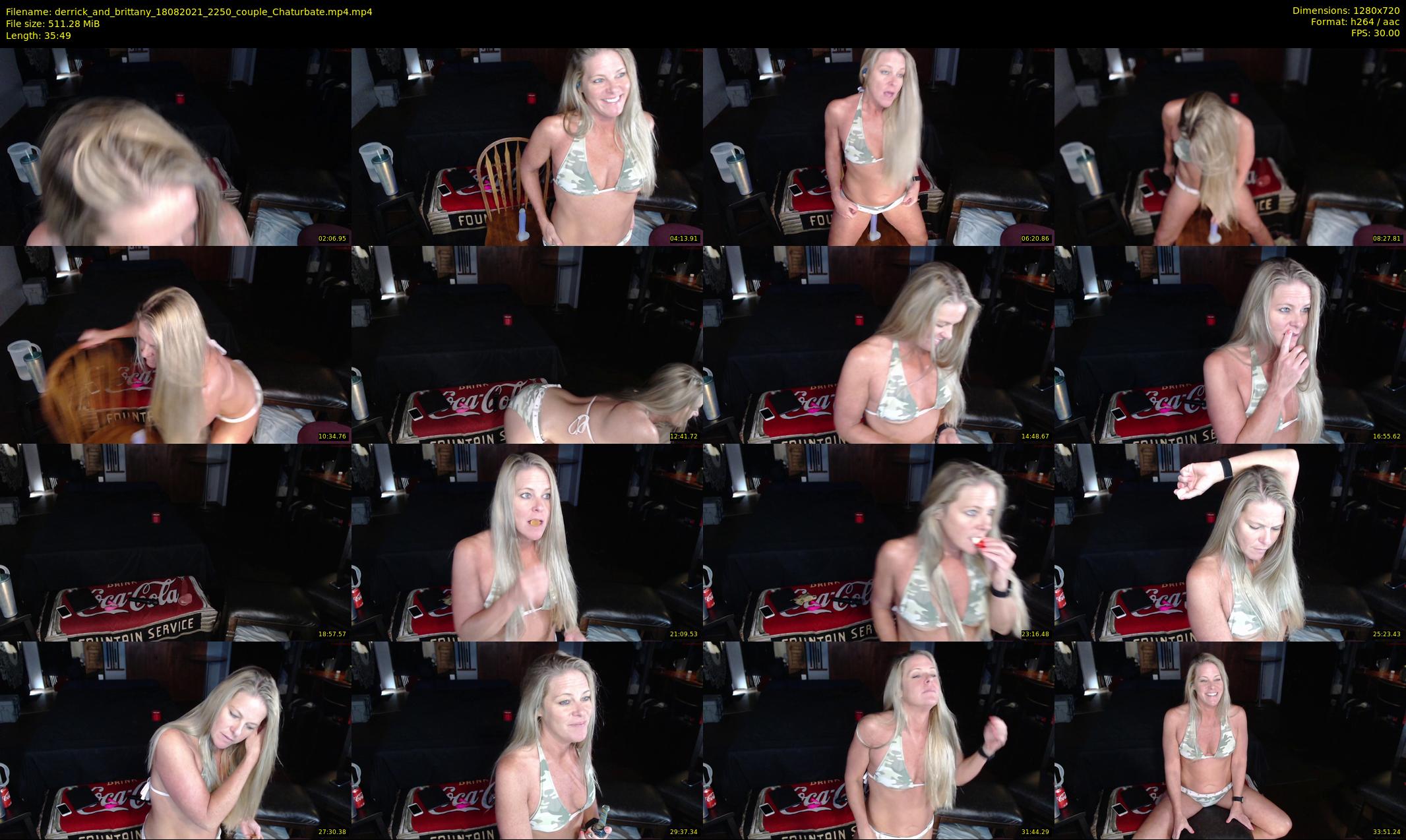 derrick_and_brittany — 36 minute Chaturbate couple cam show recording, 720p, Aug 18, 2021