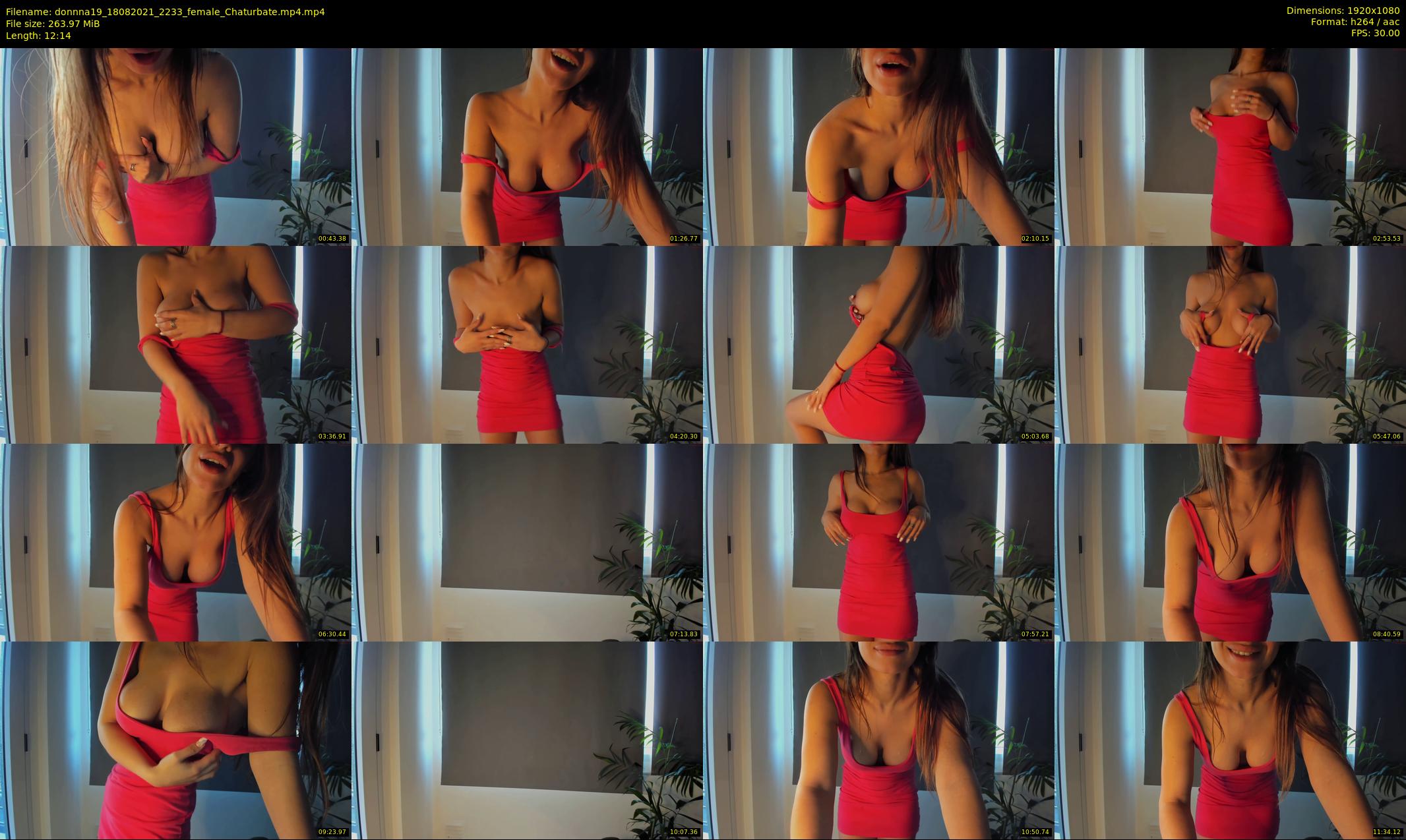 donnna19 — 13 minute Chaturbate female cam show recording, 1080p, Aug 18, 2021