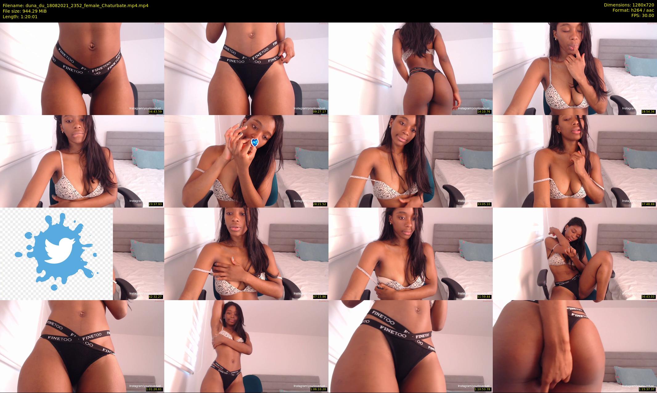 duna_du — 81 minute Chaturbate female cam show recording, 720p, Aug 18, 2021
