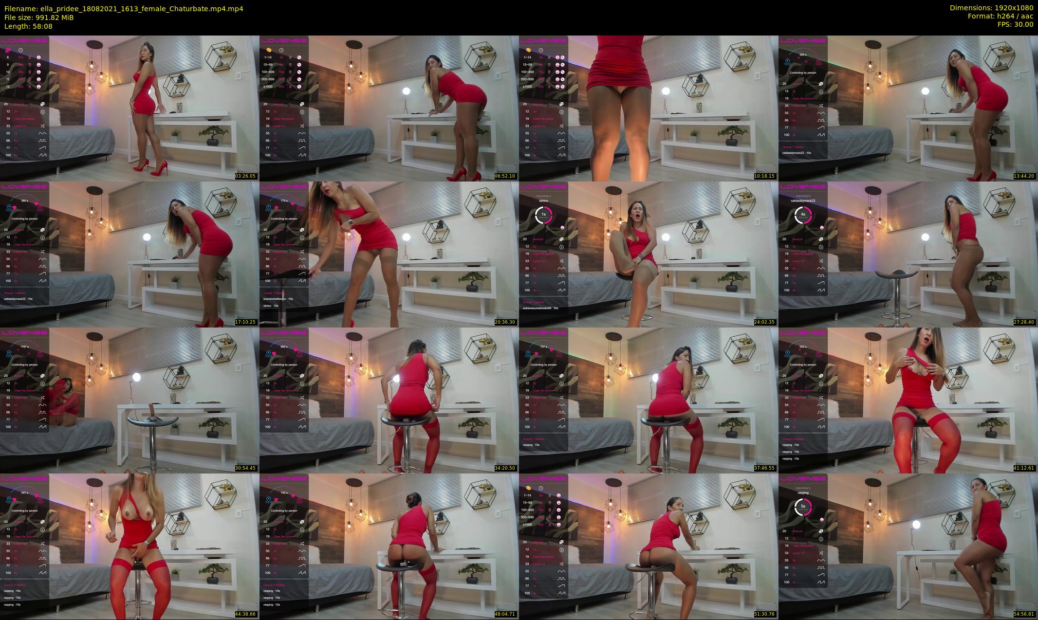ella_pridee — 59 minute Chaturbate female cam show recording, 1080p, Aug 18, 2021