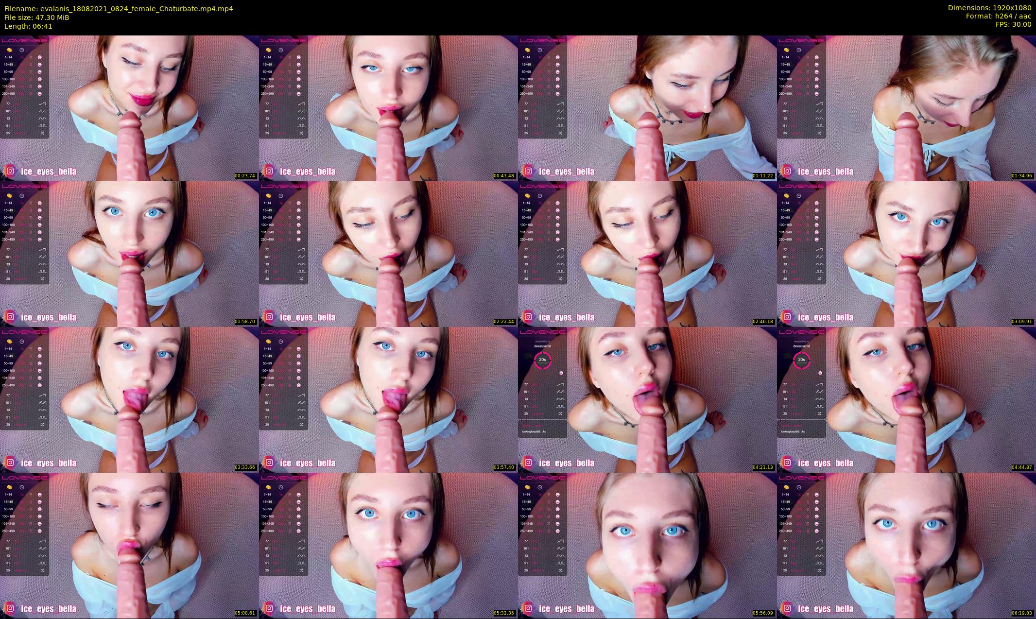 evalanis — 7 minute Chaturbate couple cam show recording, 1080p, Aug 18, 2021