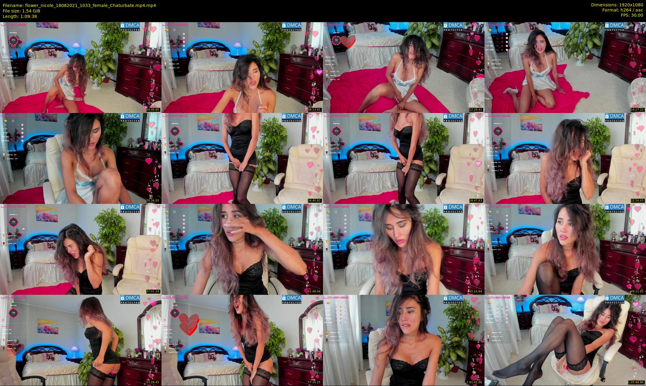 flower_nicole — 70 minute Chaturbate female cam show recording, 1080p, Aug 18, 2021