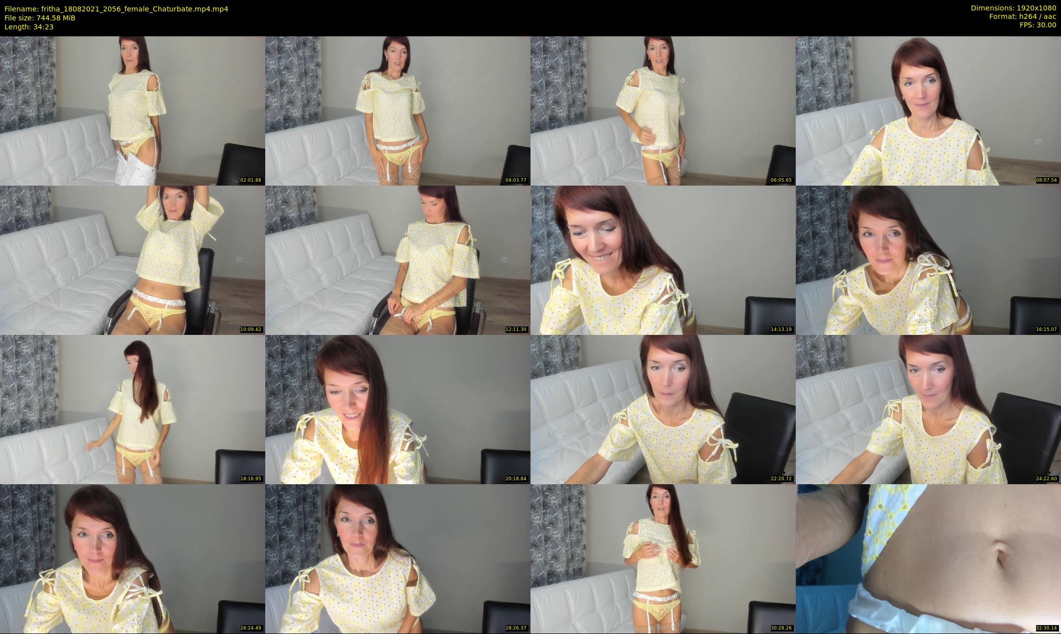 fritha — 35 minute Chaturbate female cam show recording, 1080p, Aug 18, 2021