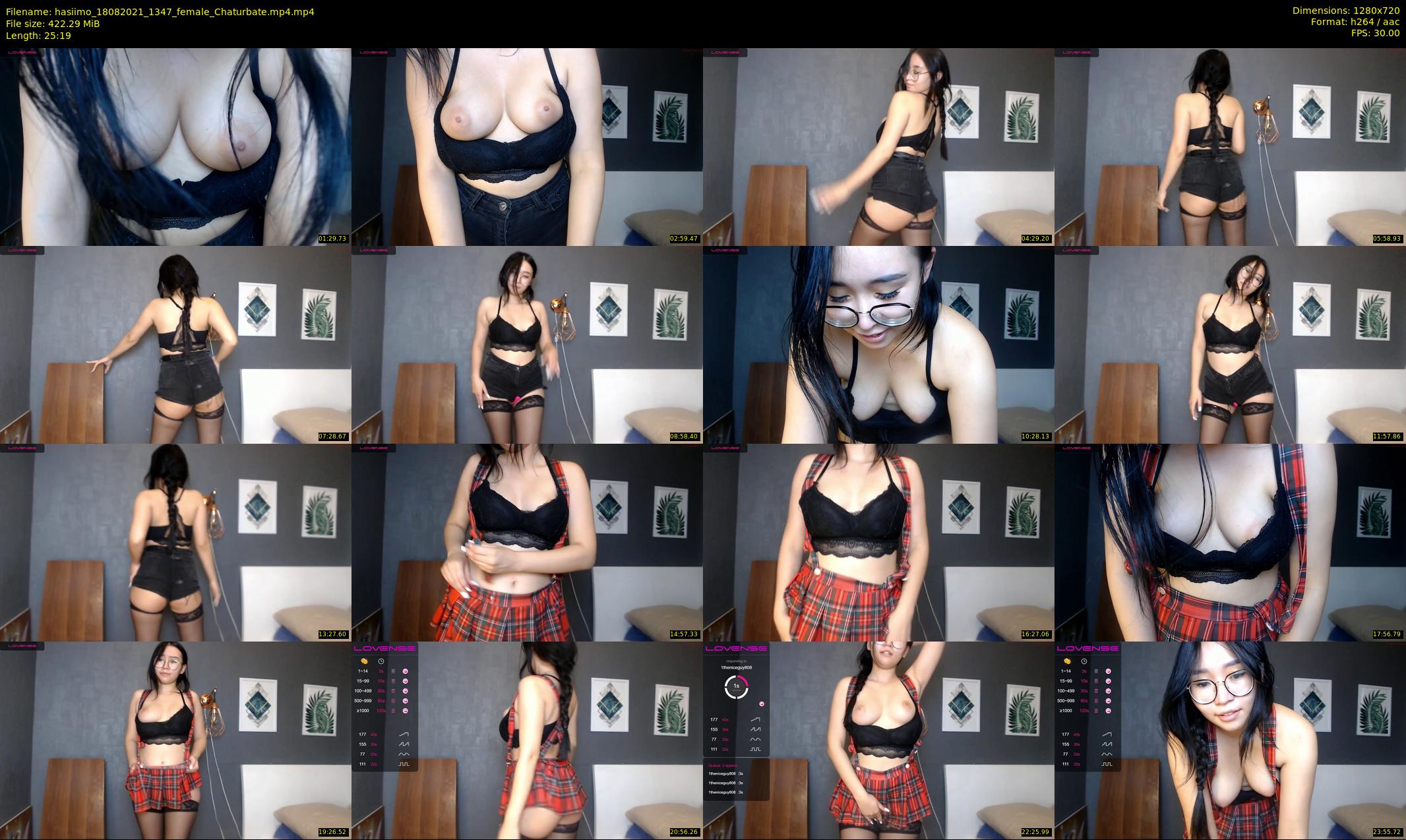 hasiimo — 26 minute Chaturbate female cam show recording, 720p, Aug 18, 2021
