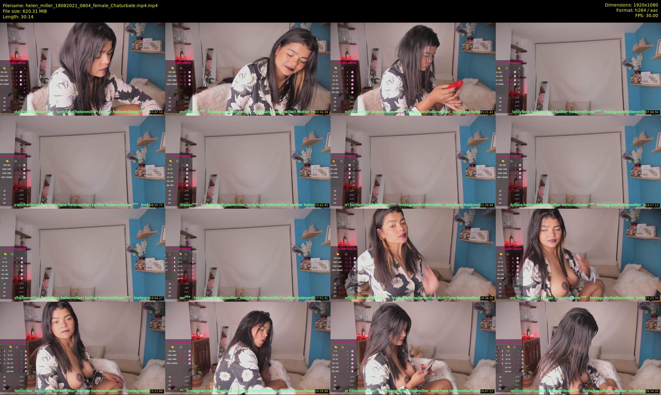 helen_miller — 31 minute Chaturbate female cam show recording, 1080p, Aug 18, 2021