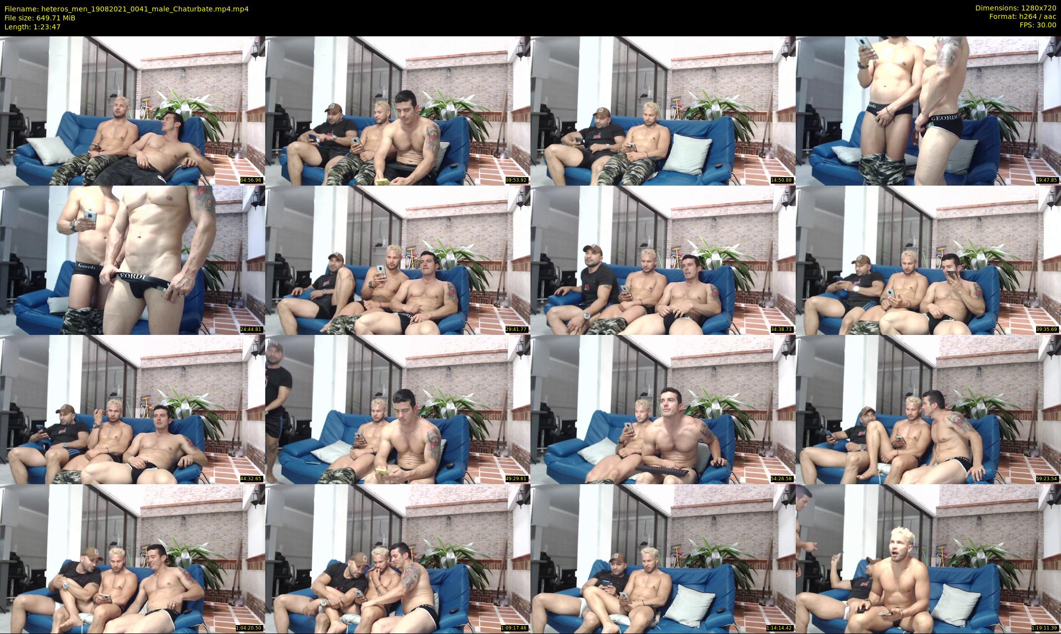 heteros_men — 84 minute Chaturbate male cam show recording, 720p, Aug 19, 2021
