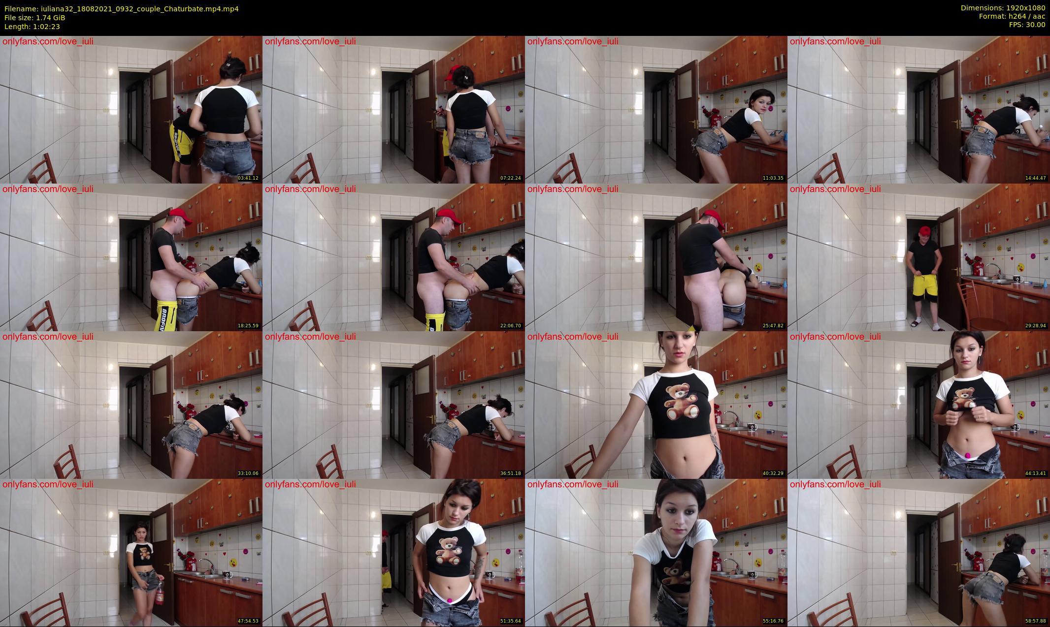 iuliana32 — 63 minute Chaturbate couple cam show recording, 1080p, Aug 18, 2021