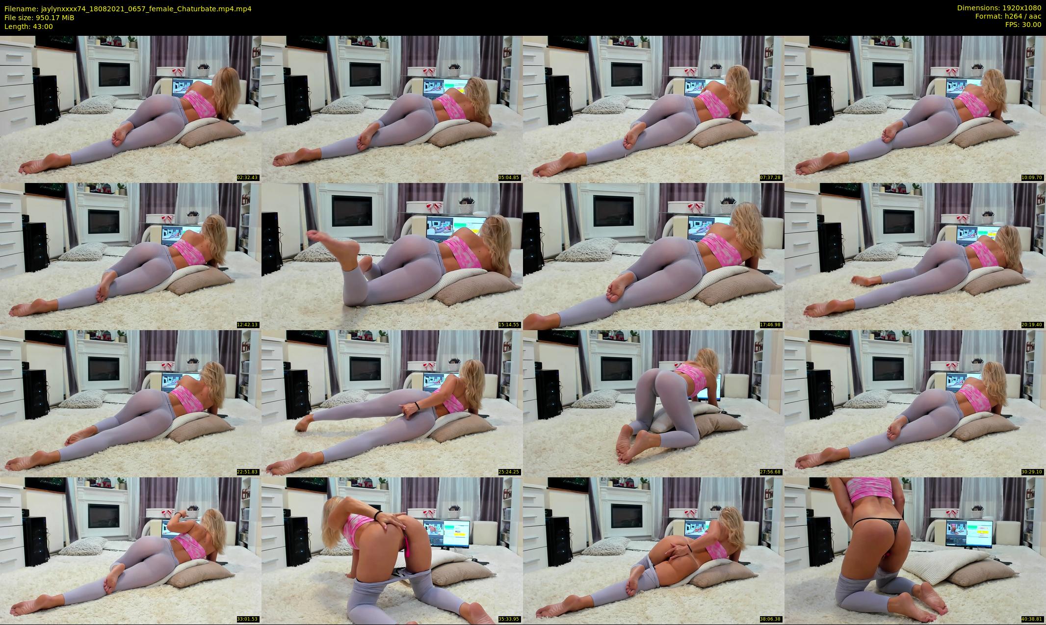 jaylynxxxx74 — 43 minute Chaturbate female cam show recording, 1080p, Aug 18, 2021