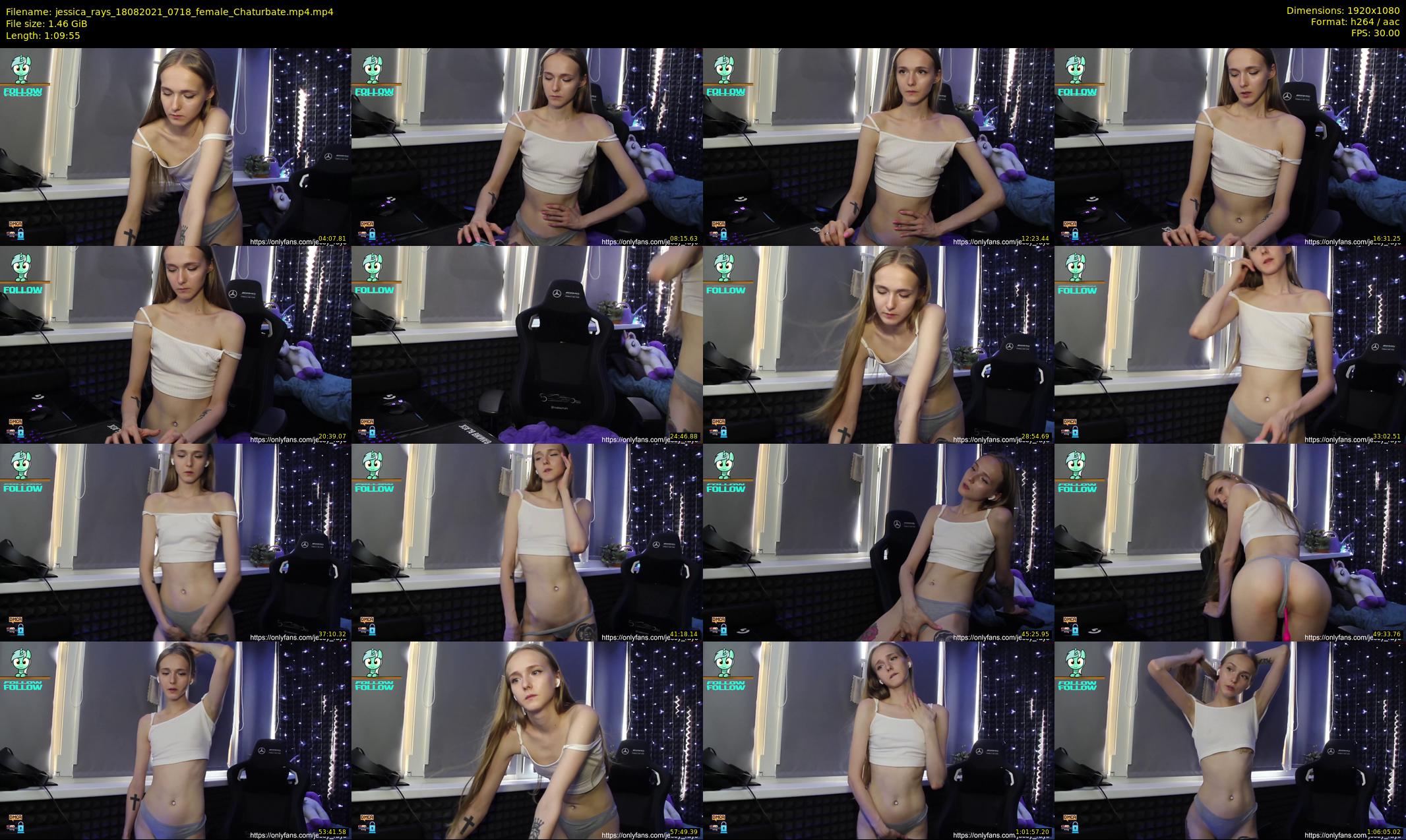 jessica_rays — 70 minute Chaturbate couple cam show recording, 1080p, Aug 18, 2021