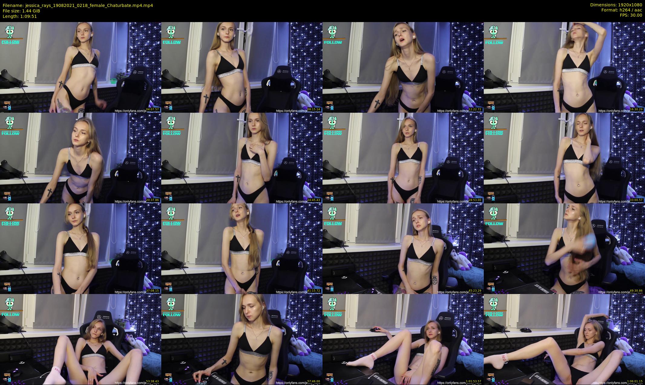 jessica_rays — 70 minute Chaturbate couple cam show recording, 1080p, Aug 19, 2021
