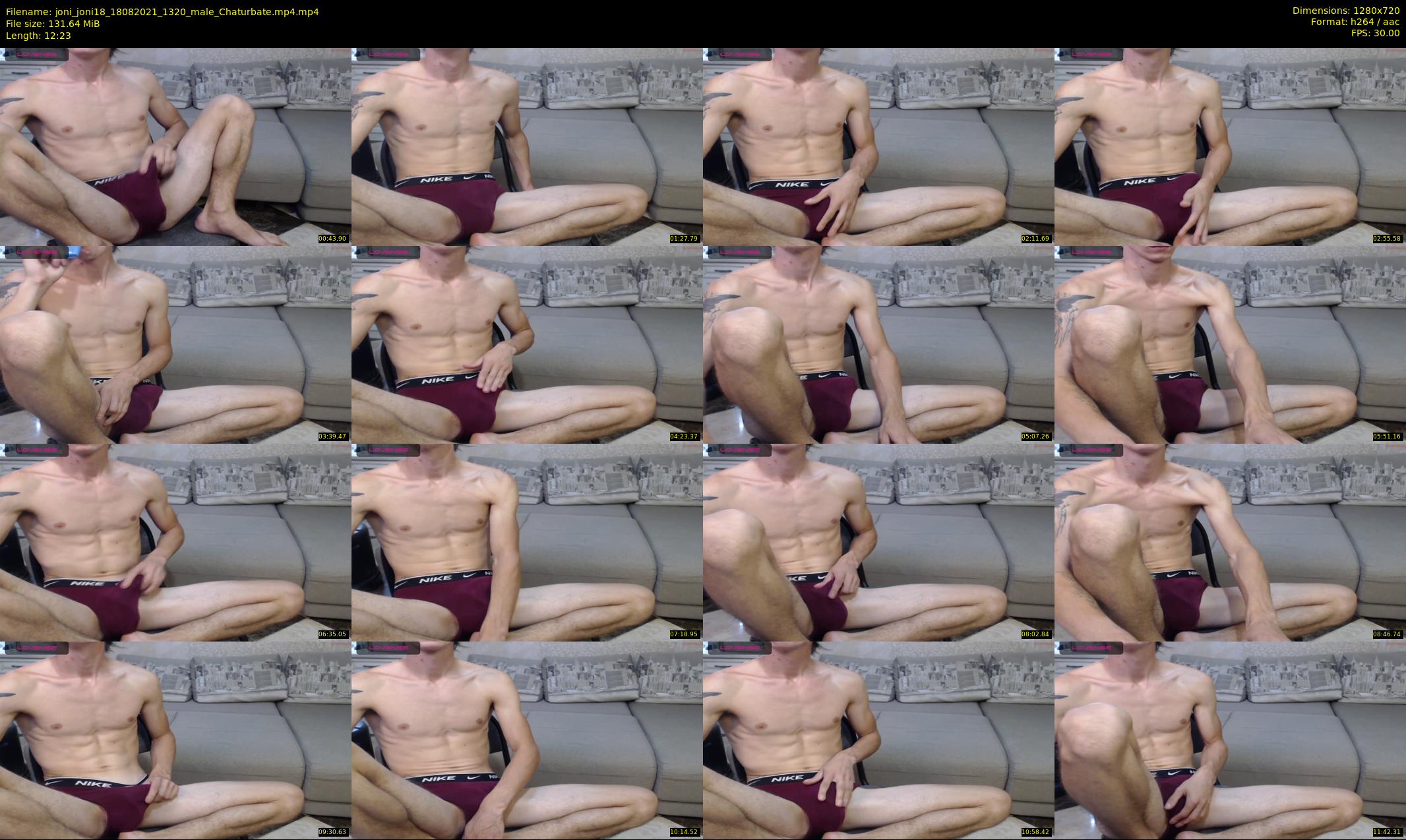 joni_joni18 — 13 minute Chaturbate male cam show recording, 720p, Aug 18, 2021