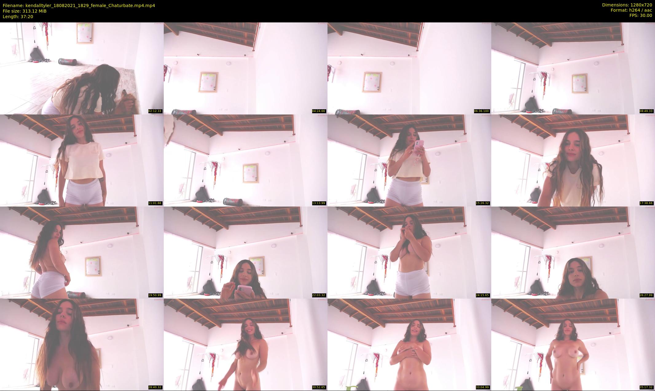 kendalltyler — 38 minute Chaturbate female cam show recording, 720p, Aug 18, 2021