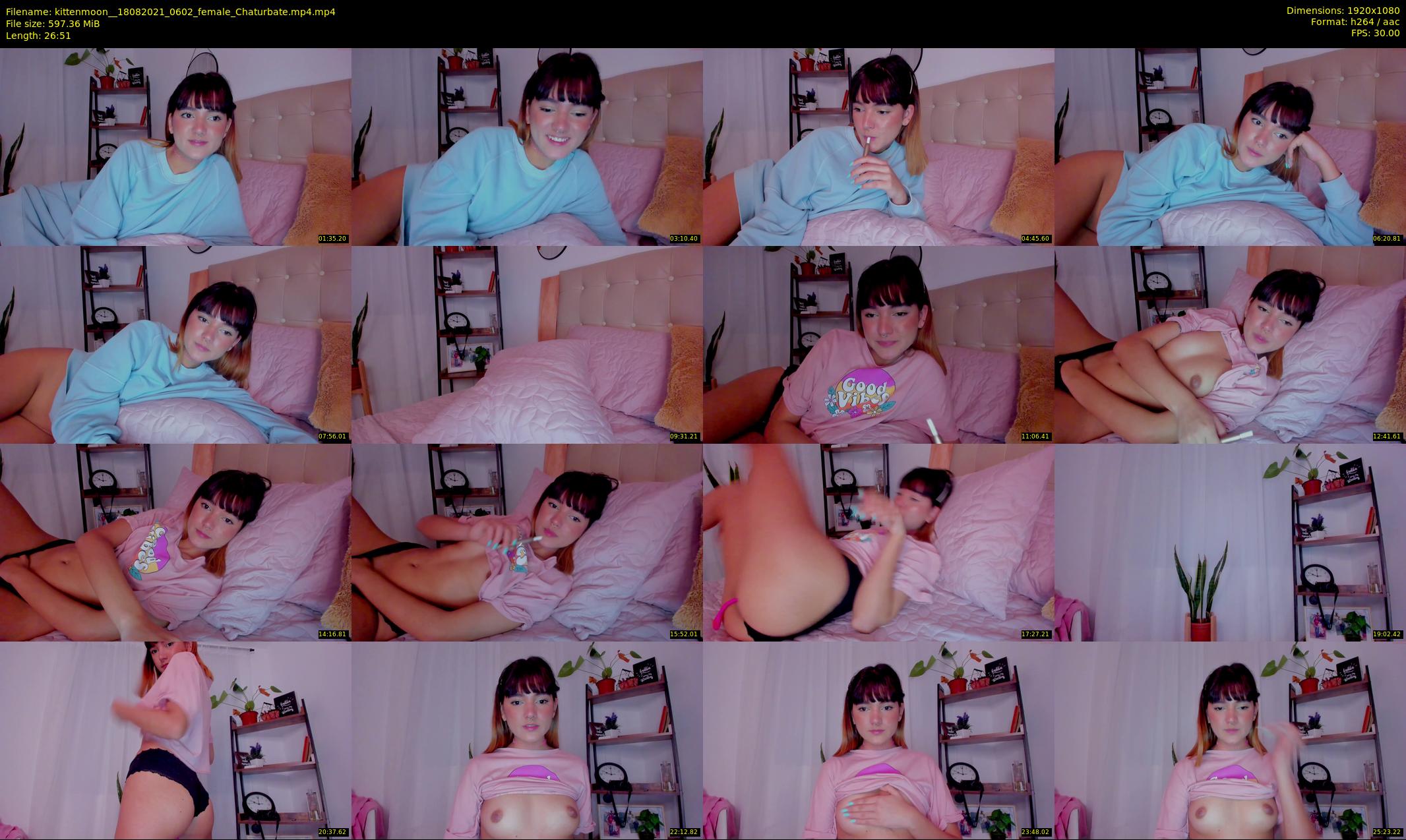 kittenmoon_ — 27 minute Chaturbate female cam show recording, 1080p, Aug 18, 2021
