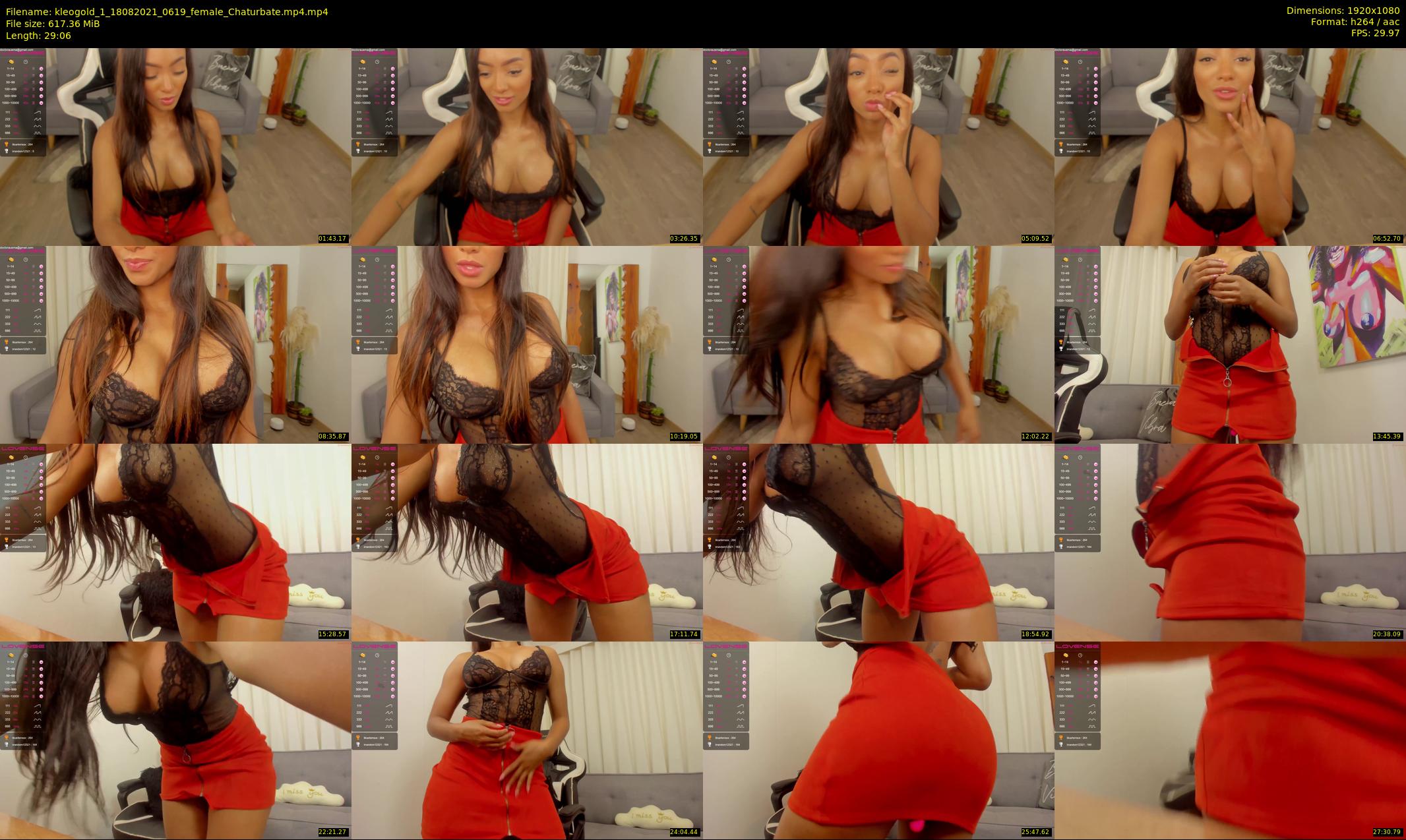 kleogold_1 — 30 minute Chaturbate female cam show recording, 1080p, Aug 18, 2021