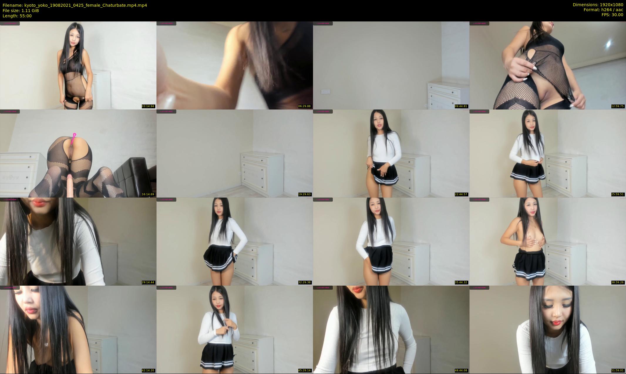 kyoto_yoko — 55 minute Chaturbate female cam show recording, 1080p, Aug 19, 2021
