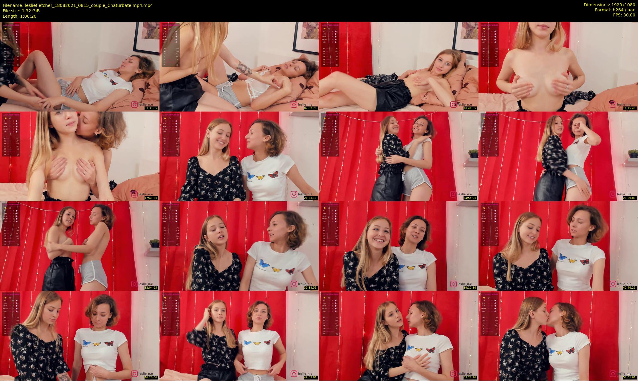 lesliefletcher — 61 minute Chaturbate couple cam show recording, 1080p, Aug 18, 2021
