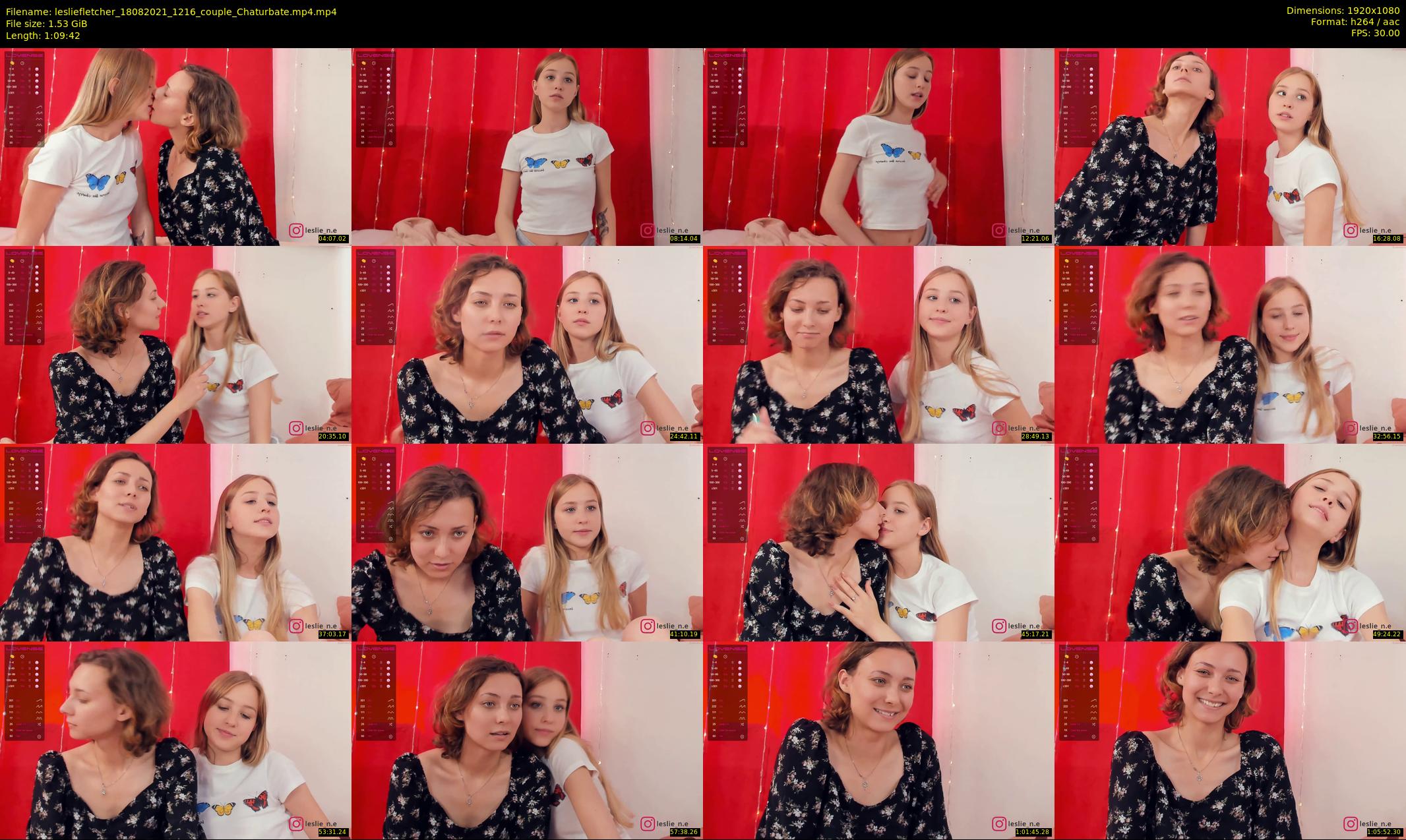 lesliefletcher — 70 minute Chaturbate couple cam show recording, 1080p, Aug 18, 2021