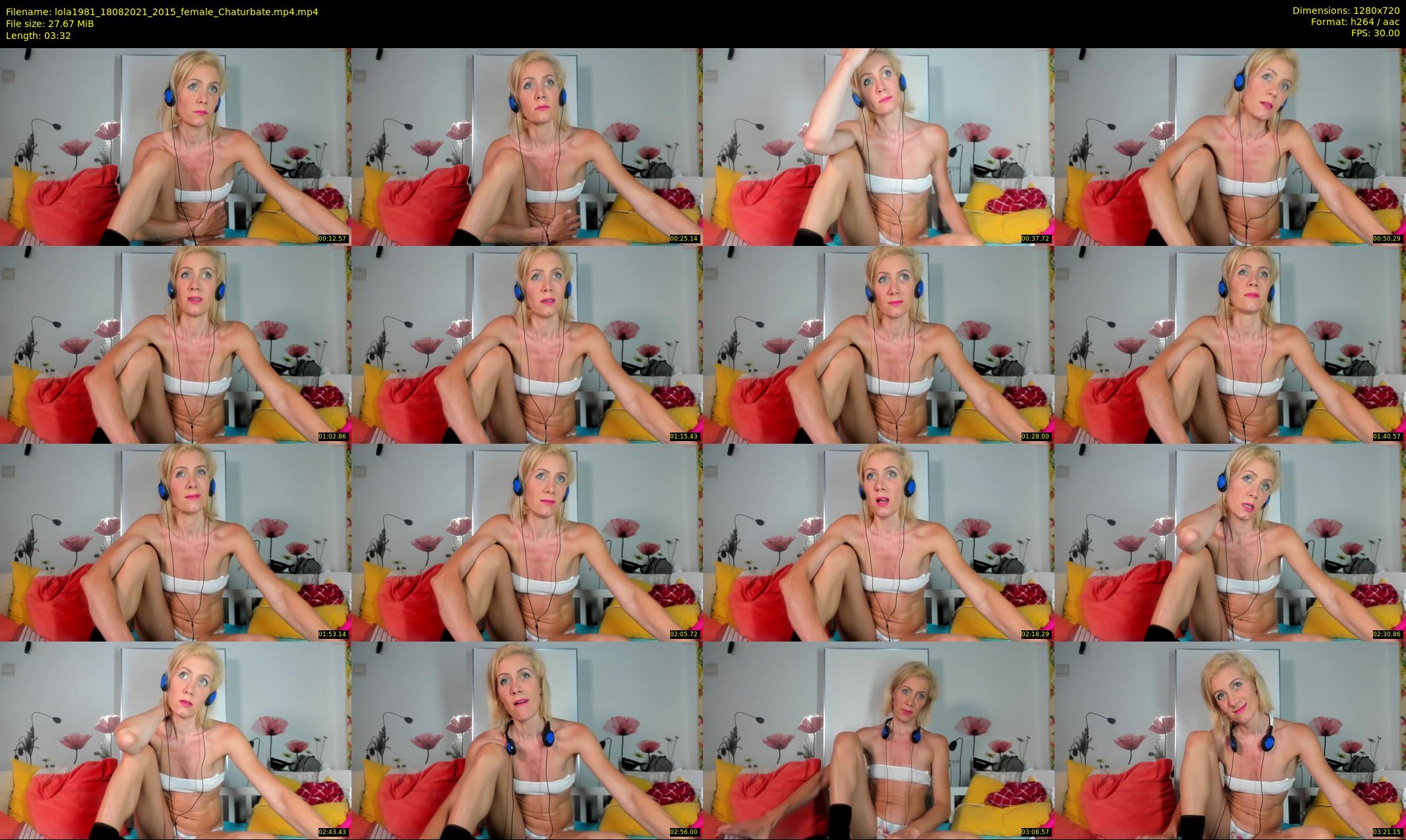 lola1981 — 4 minute Chaturbate female cam show recording, 720p, Aug 18, 2021