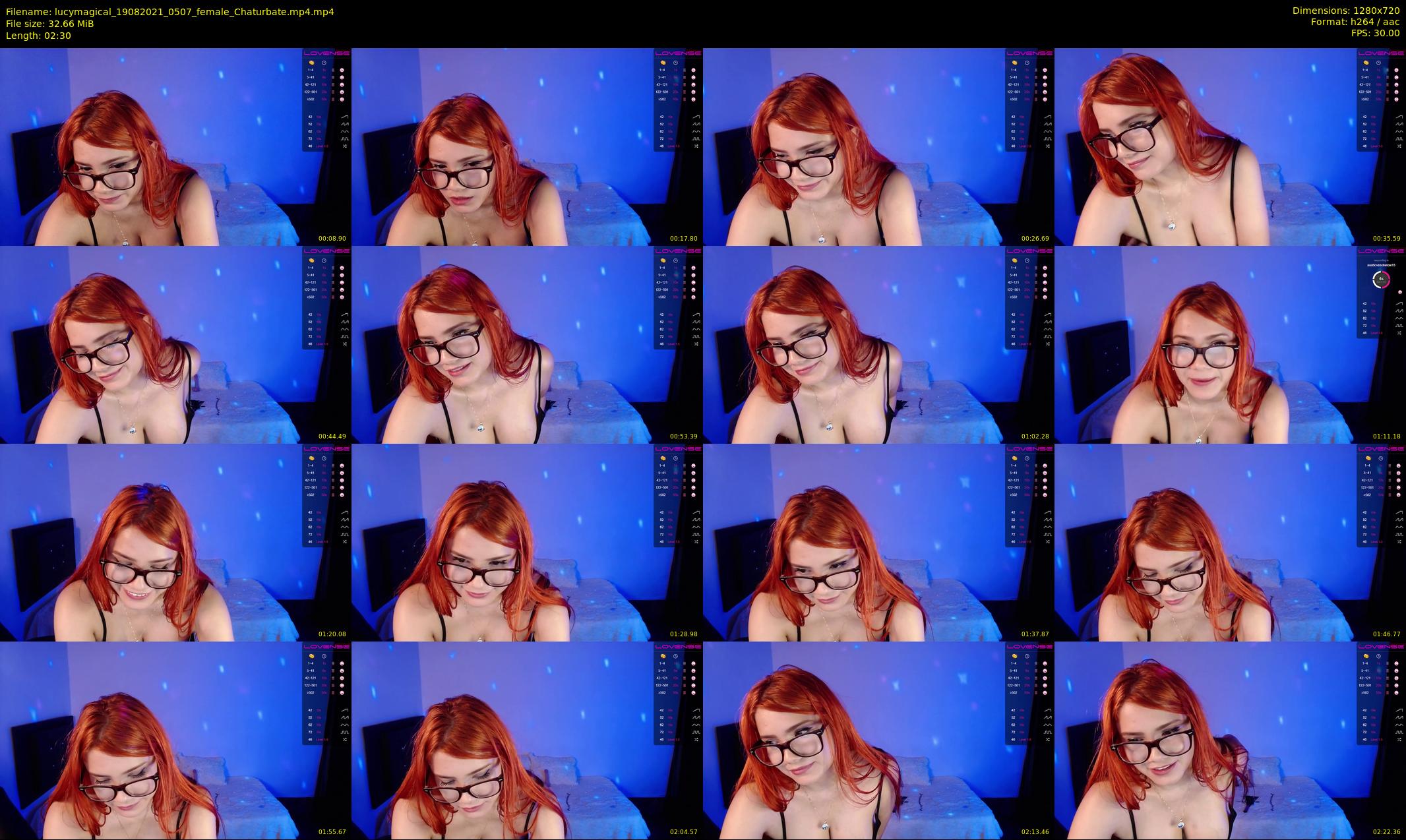 lucymagical — 3 minute Chaturbate female cam show recording, 720p, Aug 19, 2021