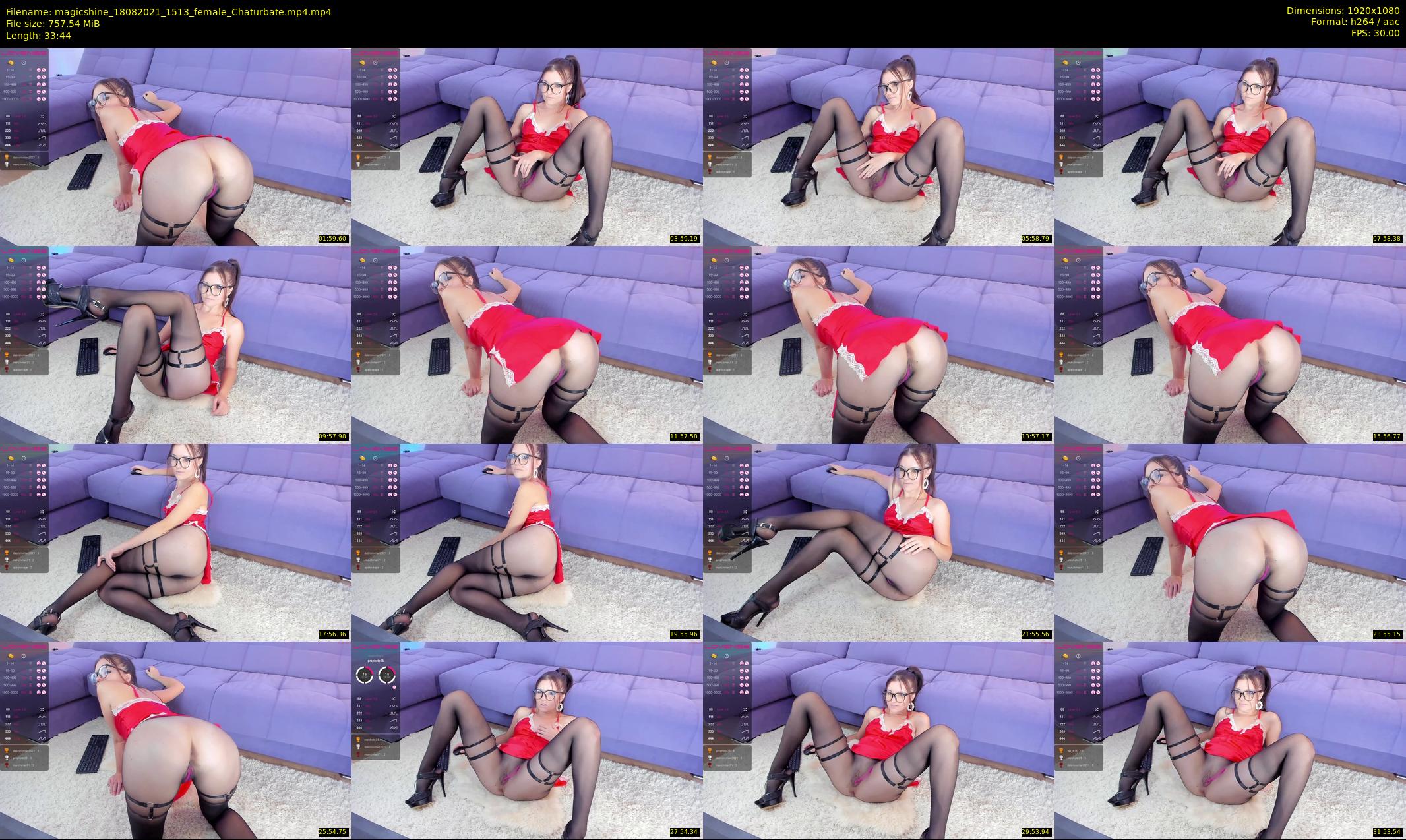magicshine — 34 minute Chaturbate female cam show recording, 1080p, Aug 18, 2021