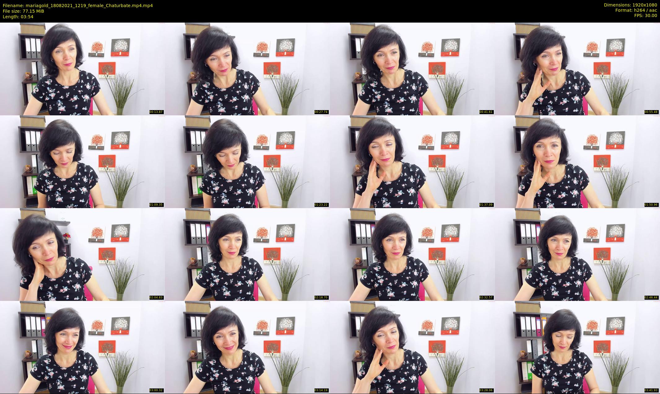 mariagold — 4 minute Chaturbate female cam show recording, 1080p, Aug 18, 2021