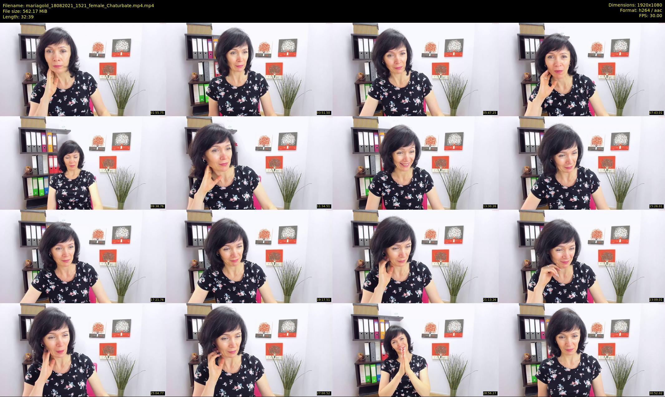 mariagold — 33 minute Chaturbate female cam show recording, 1080p, Aug 18, 2021