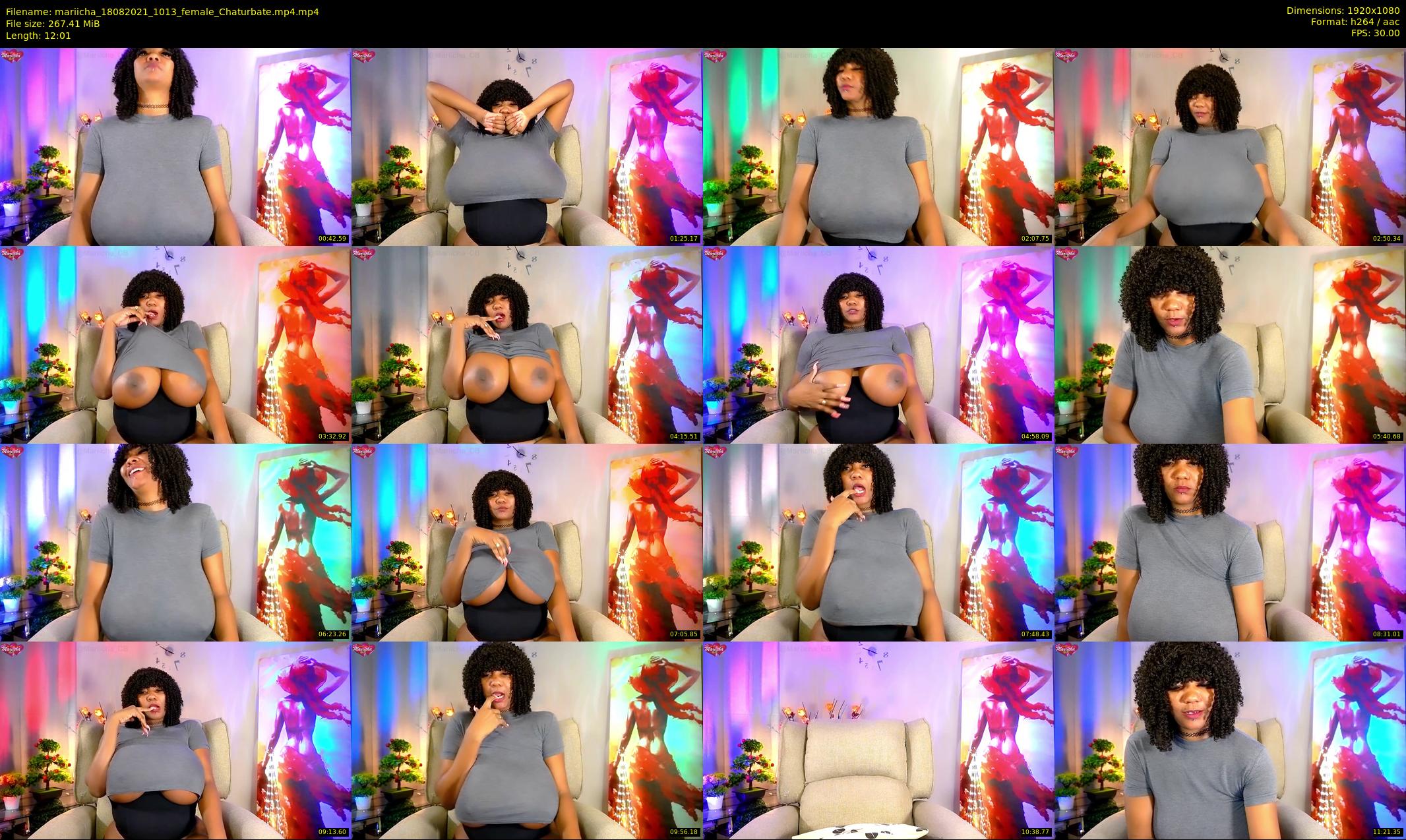 mariicha — 13 minute Chaturbate female cam show recording, 1080p, Aug 18, 2021