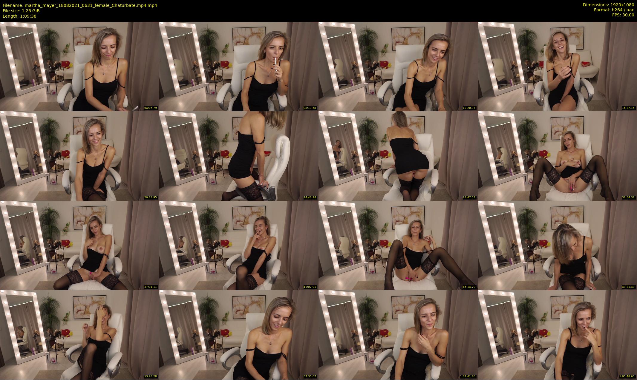 martha_mayer — 70 minute Chaturbate female cam show recording, 1080p, Aug 18, 2021