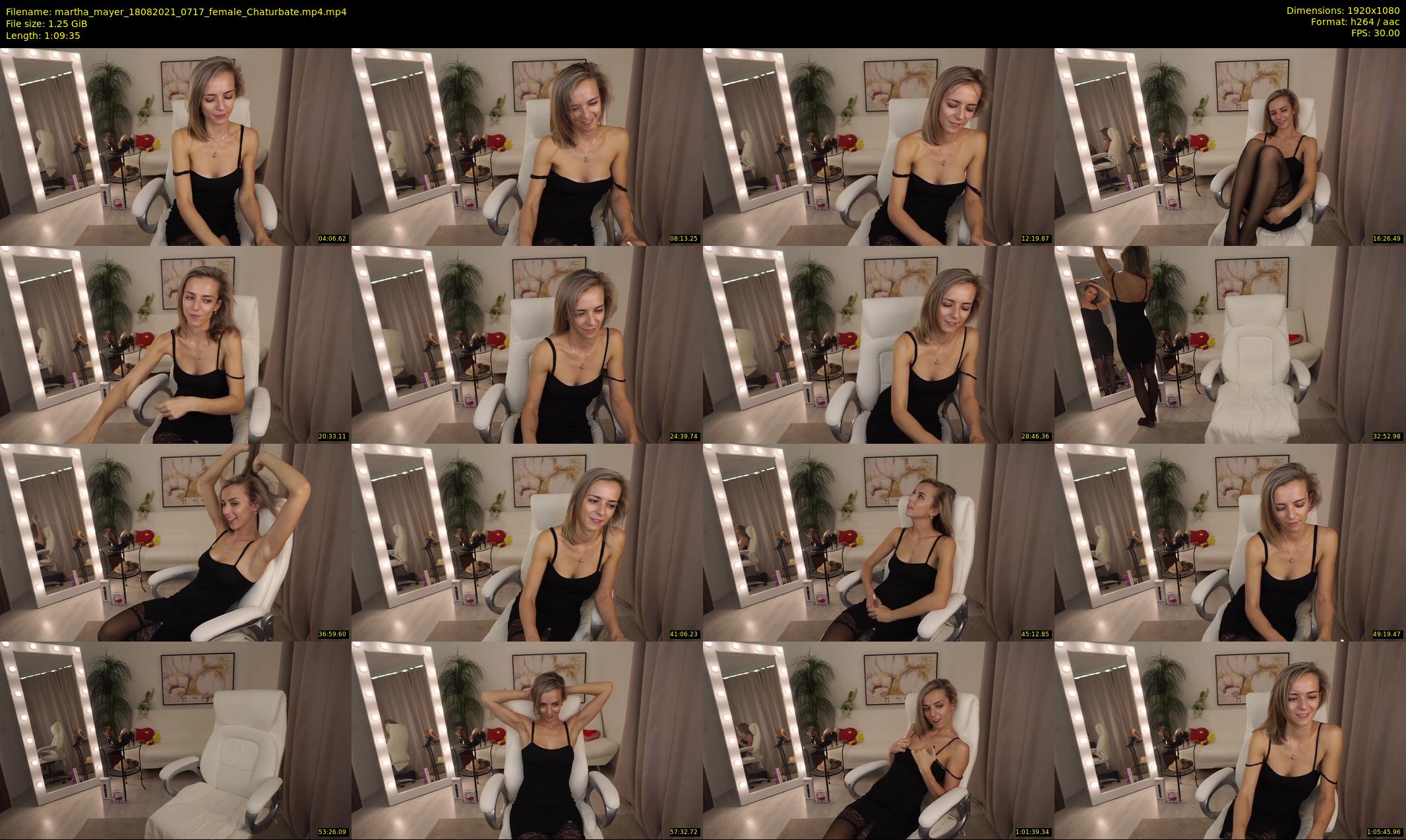 martha_mayer — 70 minute Chaturbate female cam show recording, 1080p, Aug 18, 2021