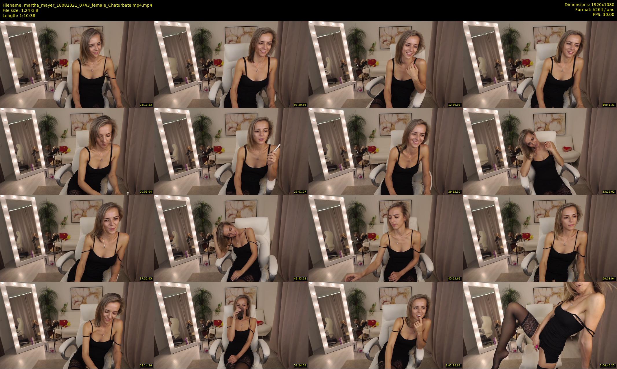 martha_mayer — 71 minute Chaturbate female cam show recording, 1080p, Aug 18, 2021