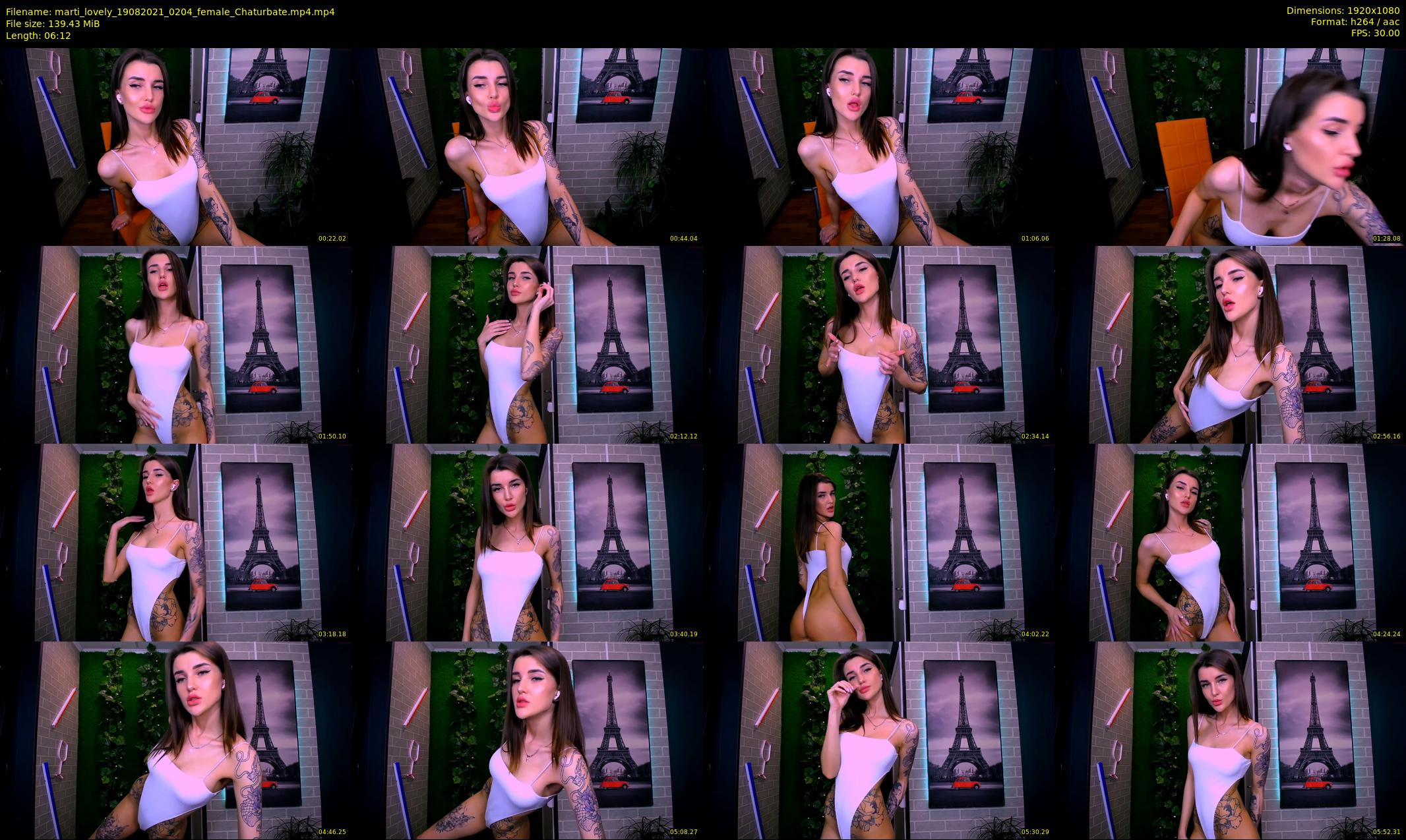 marti_lovely — 7 minute Chaturbate female cam show recording, 1080p, Aug 19, 2021