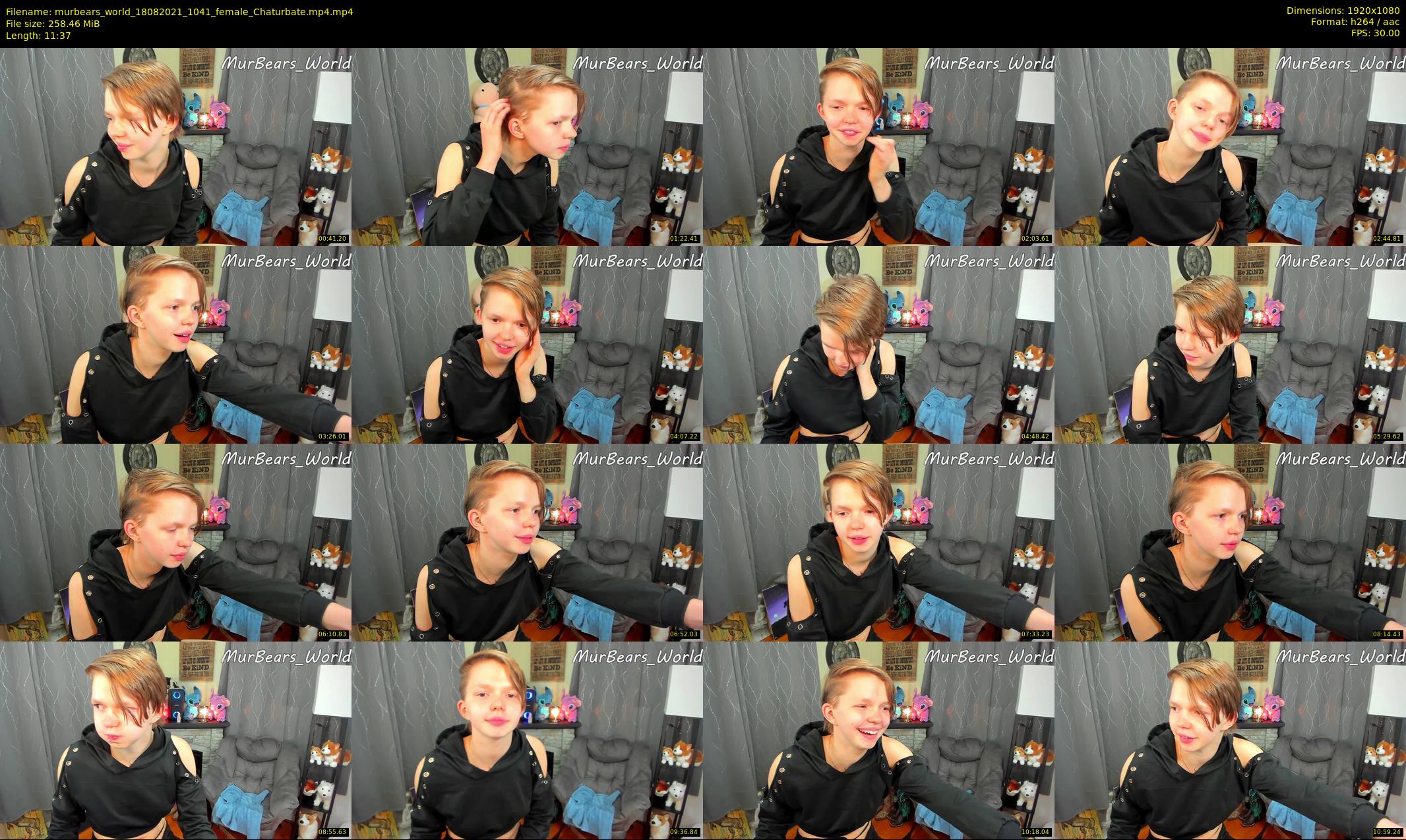 murbears_world — 12 minute Chaturbate female cam show recording, 1080p, Aug 18, 2021