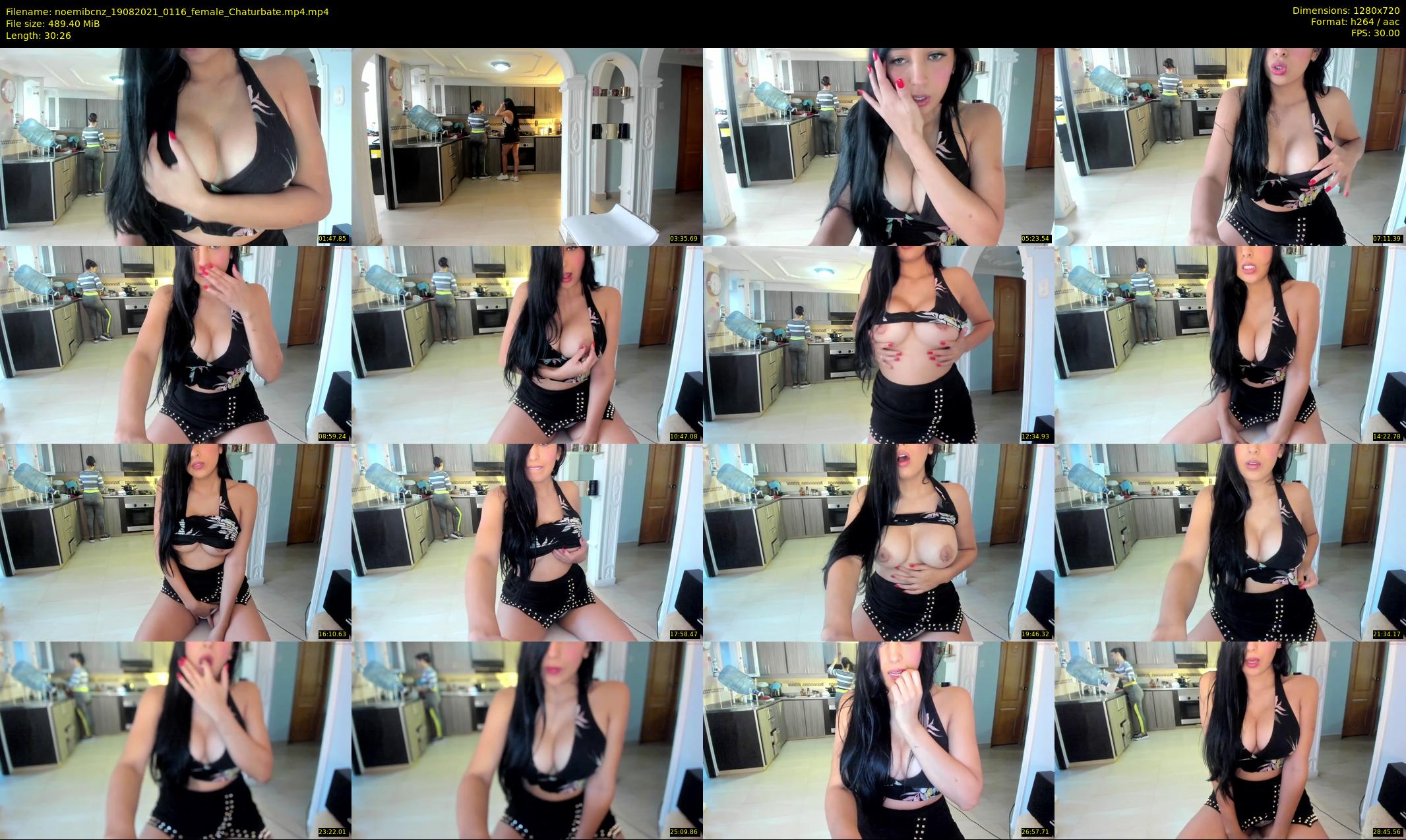 noemibcnz — 31 minute Chaturbate couple cam show recording, 720p, Aug 19, 2021
