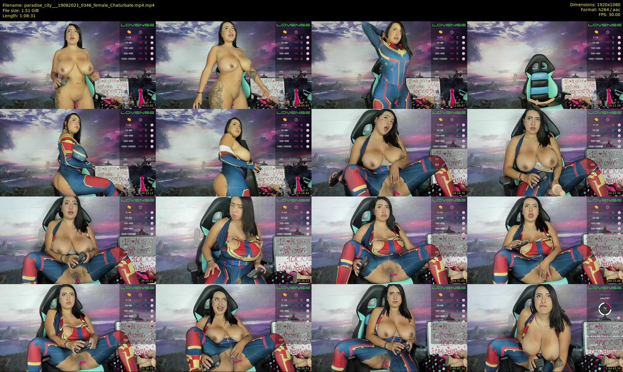 paradise_city__ — 69 minute Chaturbate female cam show recording, 1080p, Aug 19, 2021