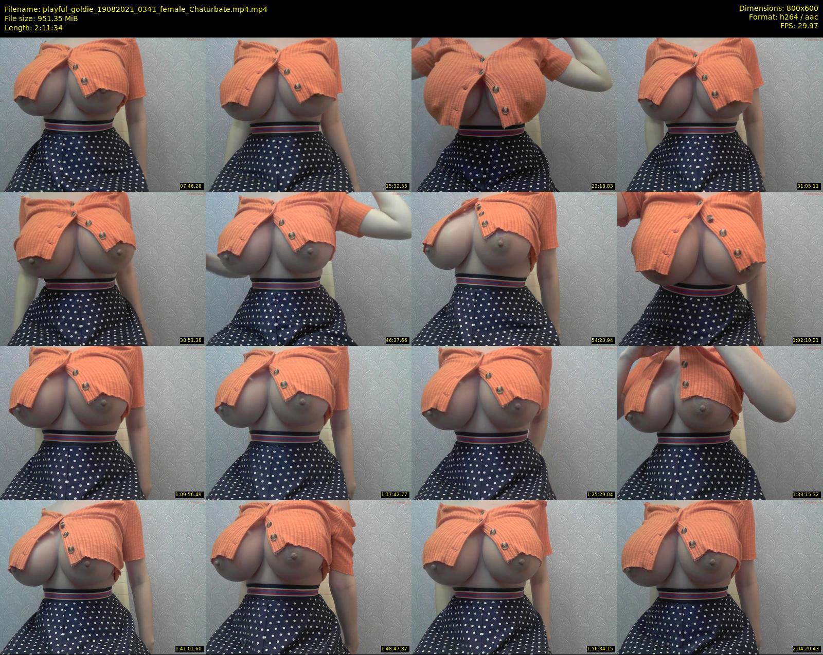 playful_goldie — 132 minute Chaturbate female cam show recording, 480p, Aug 19, 2021