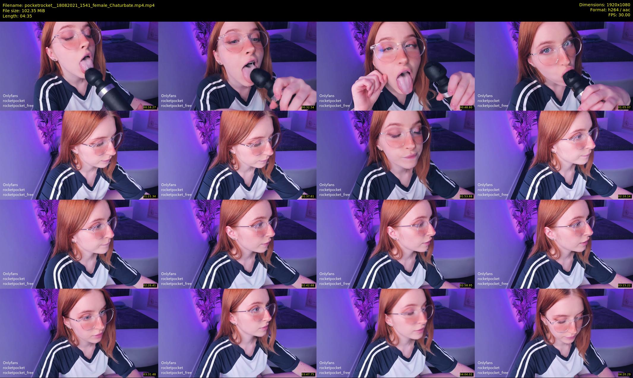 pocketrocket_ — 5 minute Chaturbate female cam show recording, 1080p, Aug 18, 2021