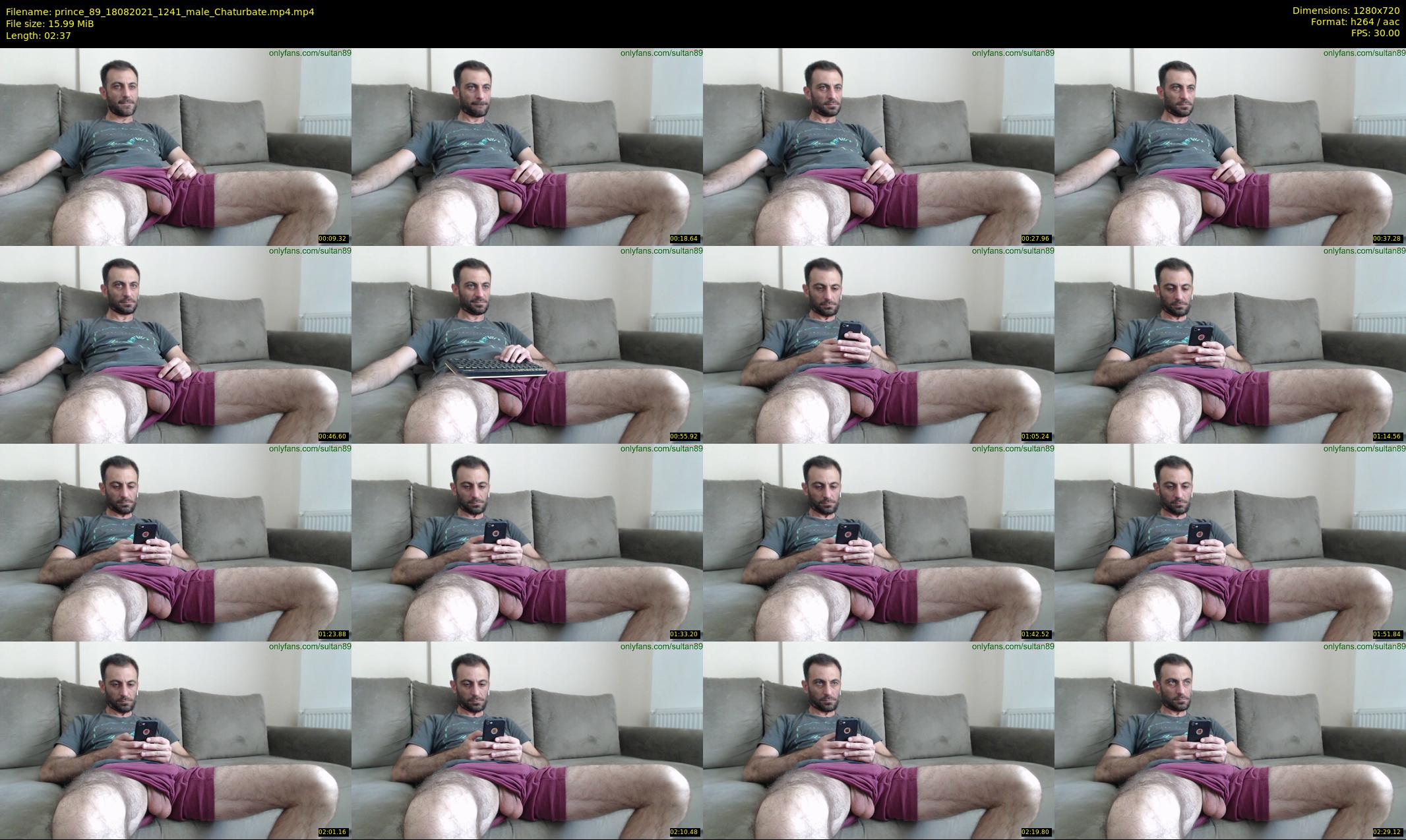 prince_89 — 3 minute Chaturbate male cam show recording, 720p, Aug 18, 2021