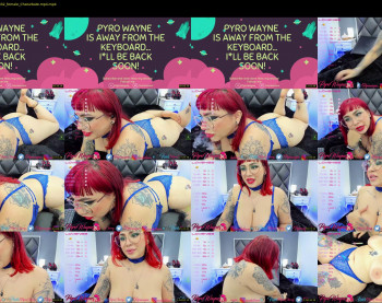 pyrowayne — 78 minute Chaturbate female cam show recording, 1080p, Aug 19, 2021