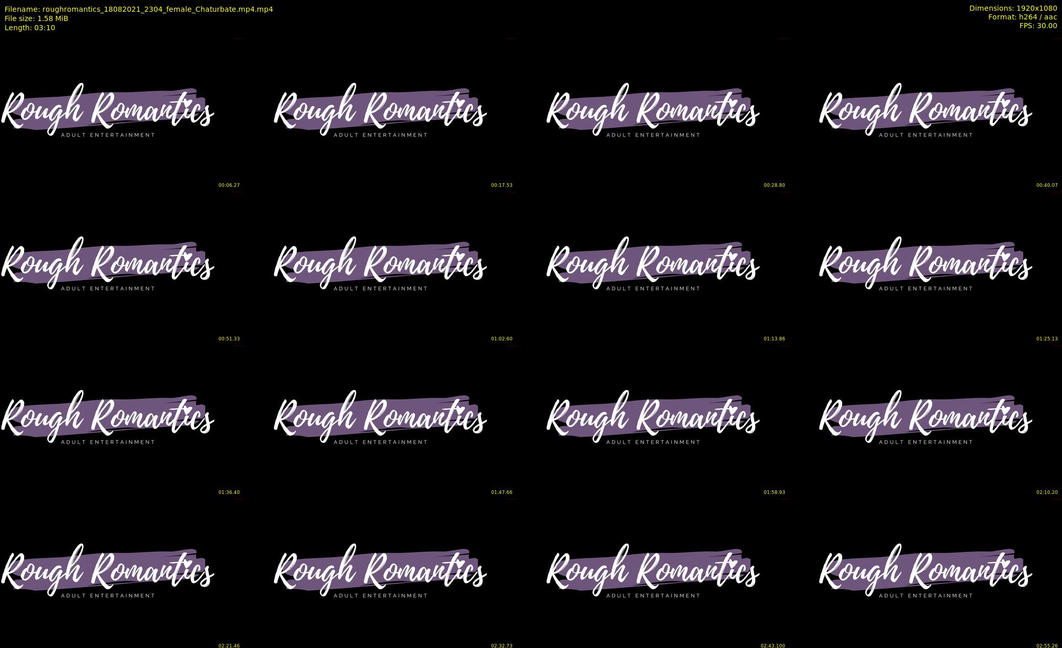 roughromantics — 4 minute Chaturbate couple cam show recording, 1080p, Aug 18, 2021